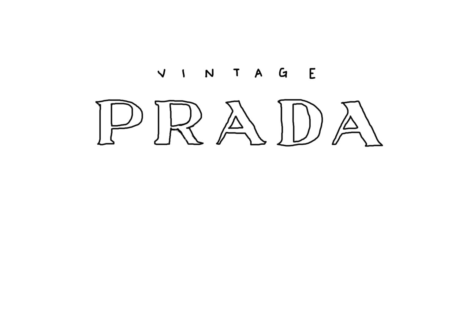Vintage Prada Pink Canvas 2way Tote – Treasures of NYC