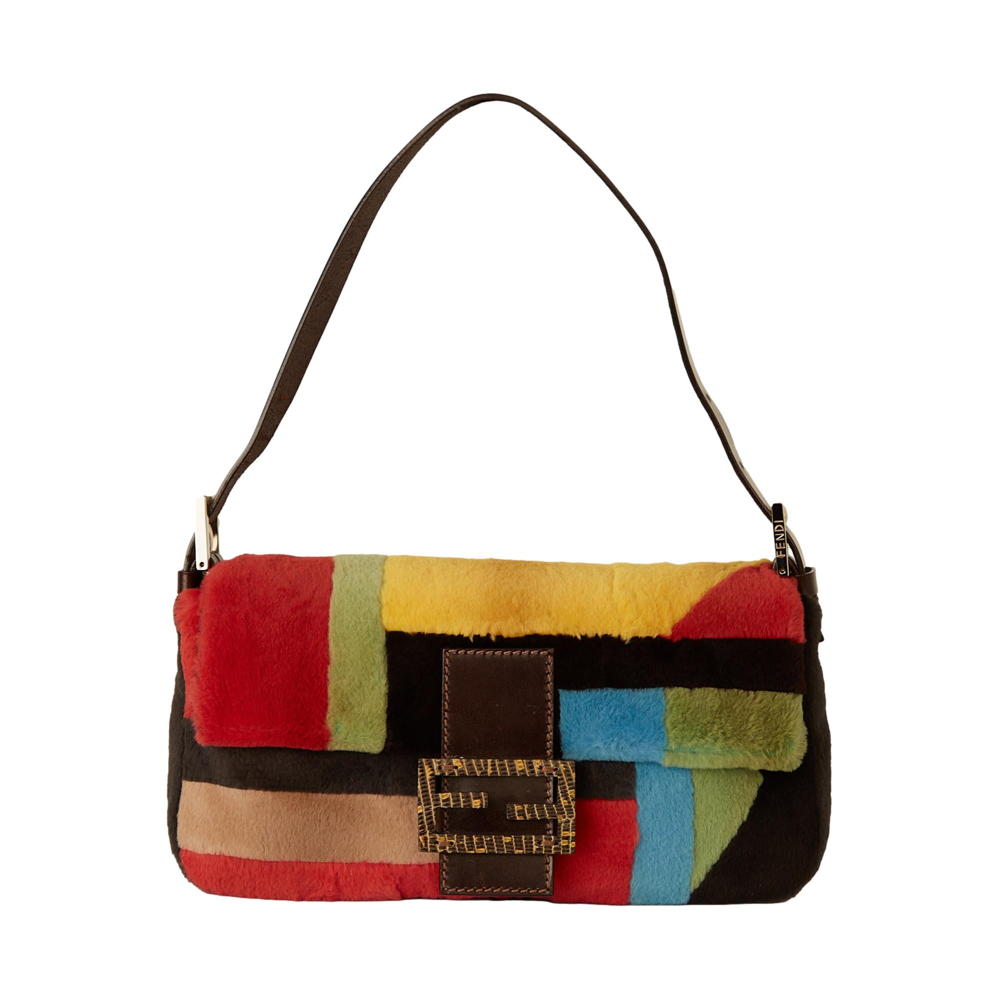 FENDI バゲット ミンク