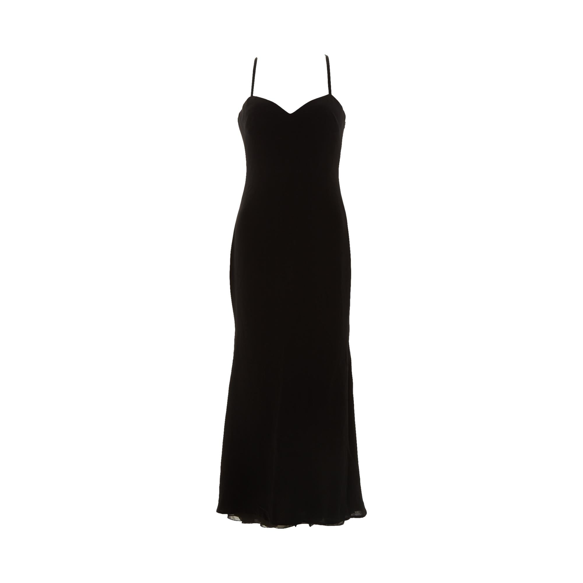 Gianni Versace Black Silk Gown Gianni Versace Black Silk Gown