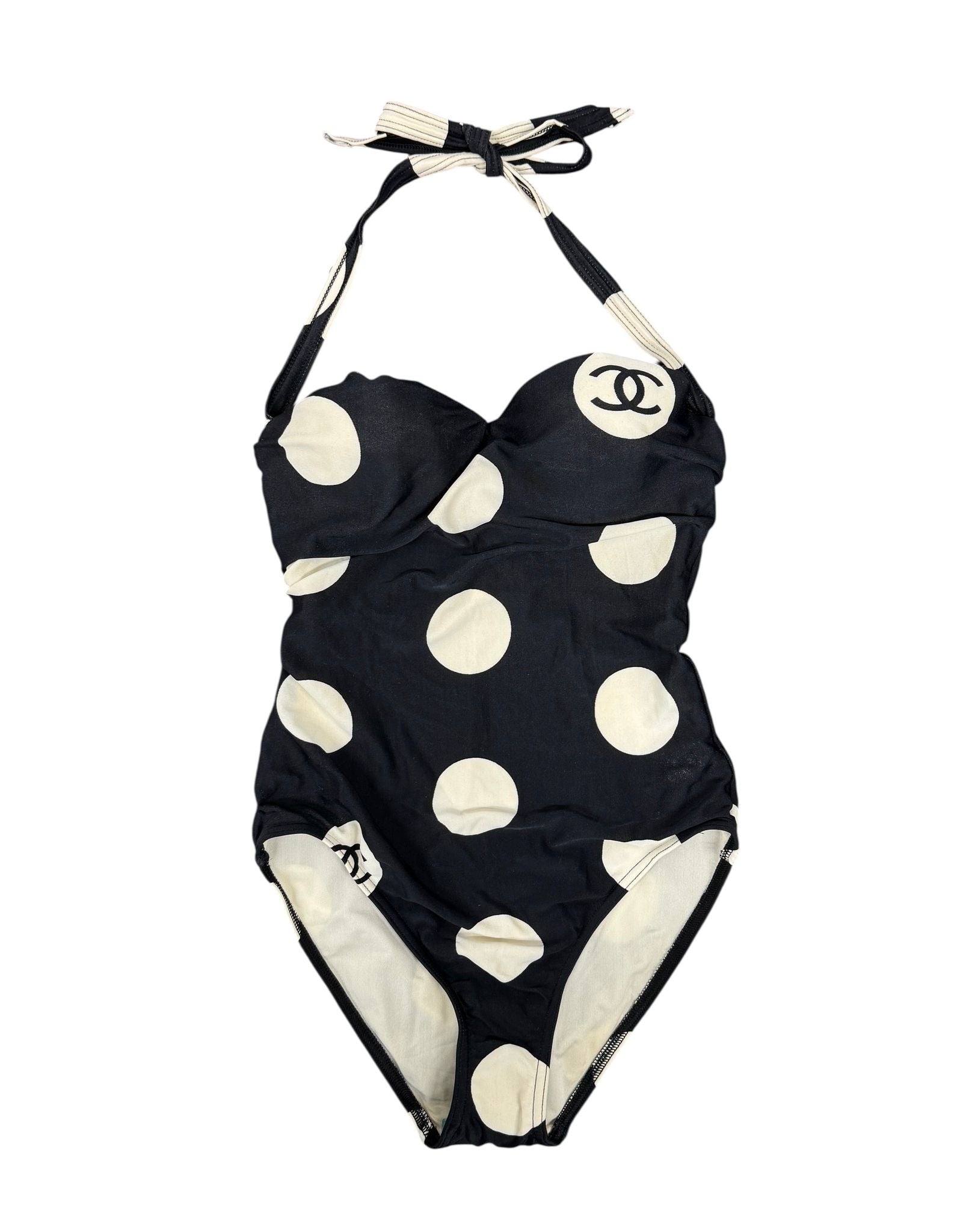 Chanel Black Polka Dot One Piece – Treasures of NYC