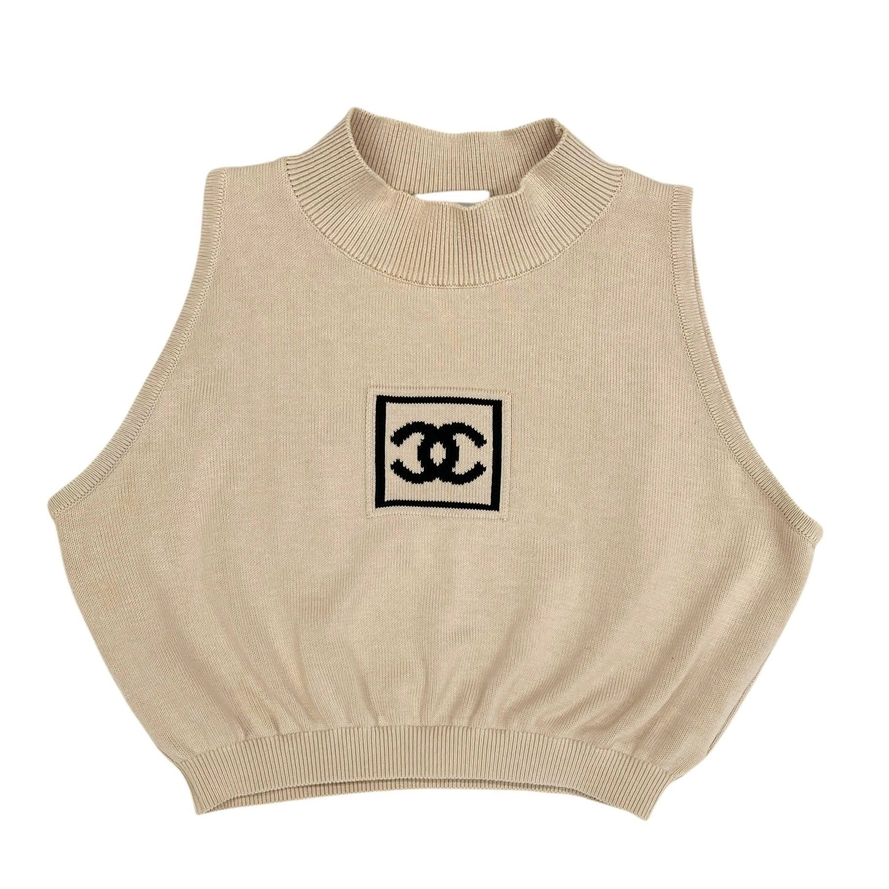 Chanel Knit Cropped Tank Top – Treasures of NYC