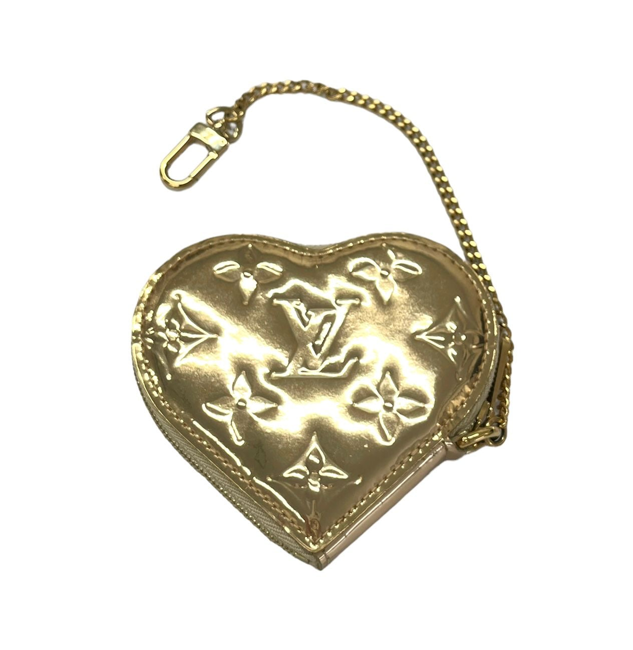 Louis Vuitton Gold Heart Pouch