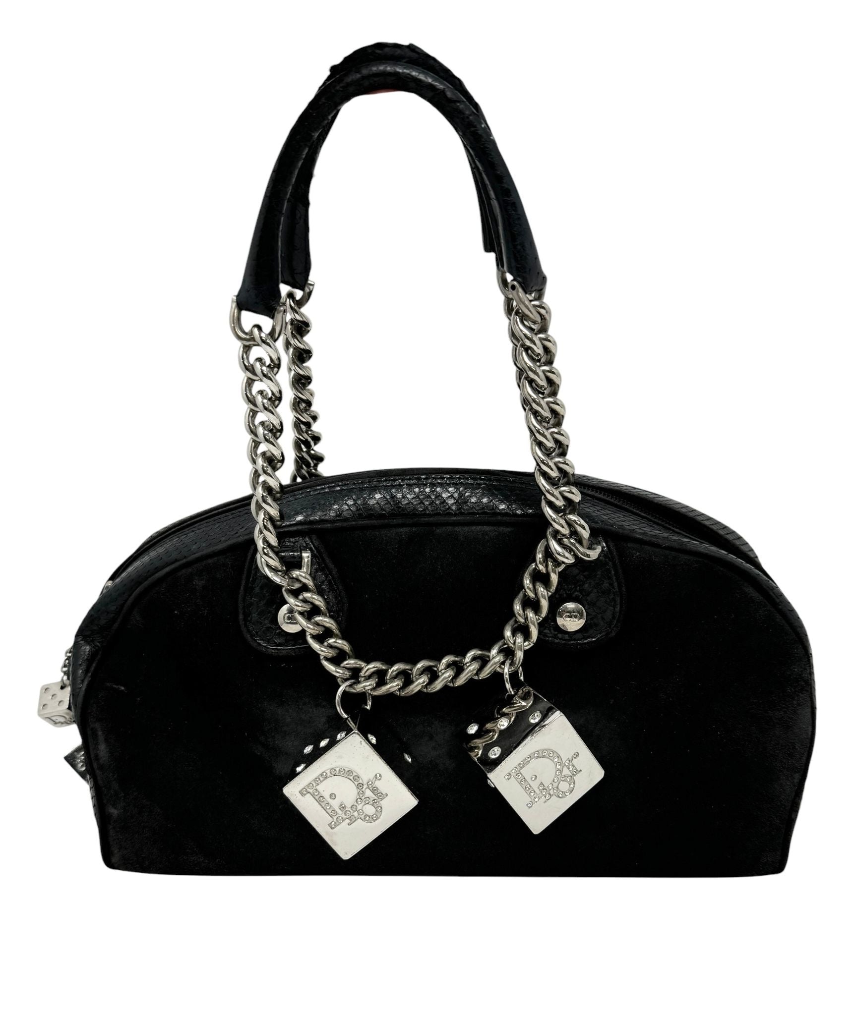 Dior Black Rhinestone Dice Gambler Bag – Treasures of NYC