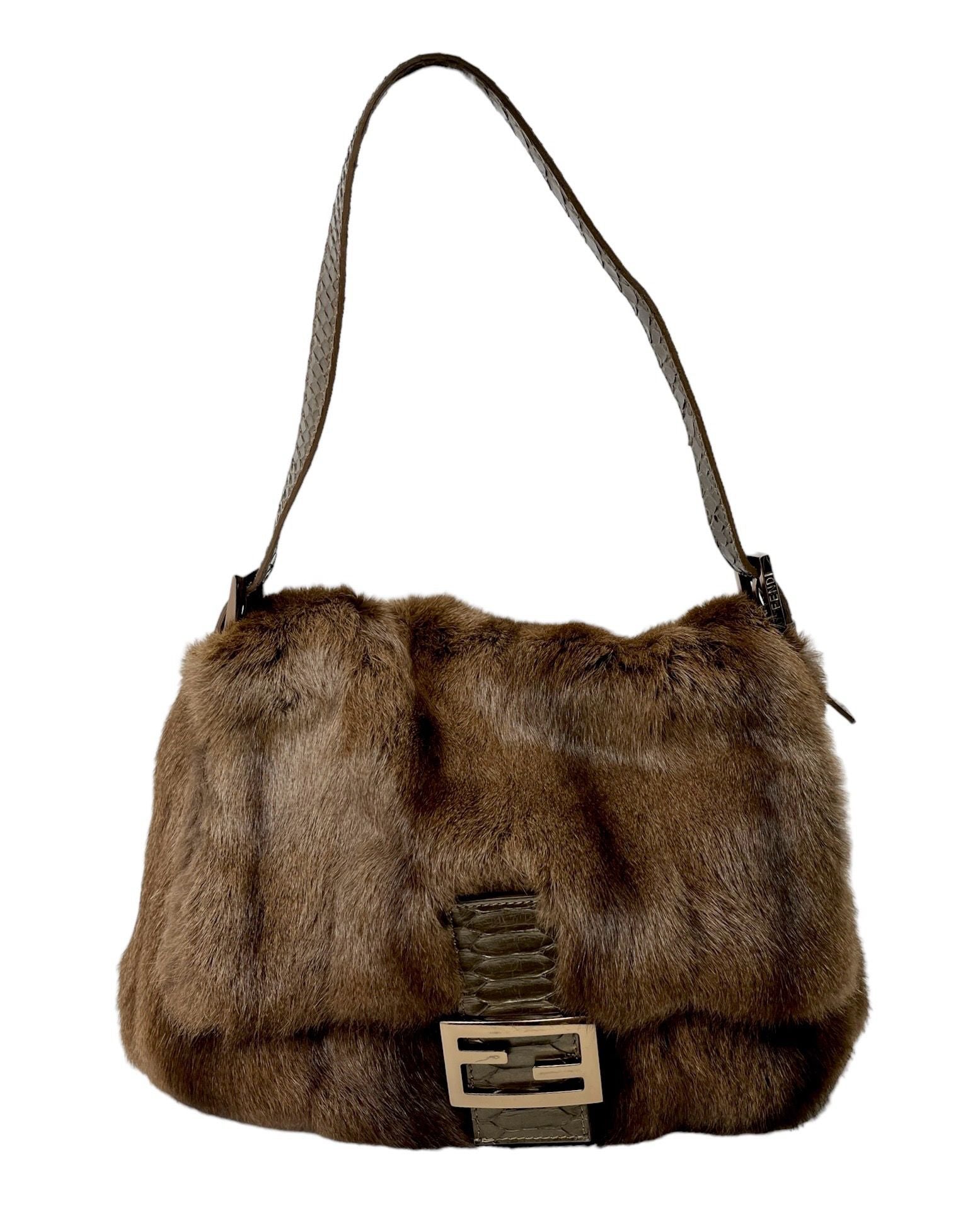 Fur fendi bag sale