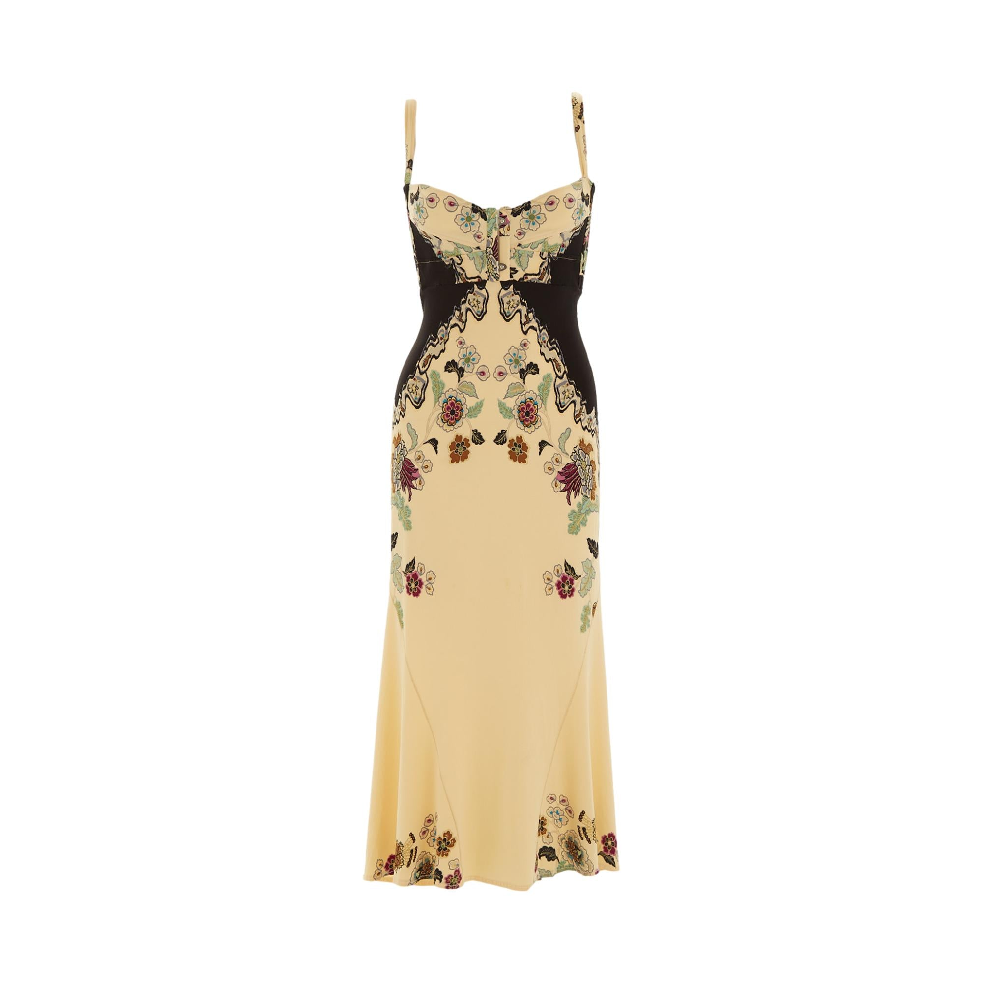 Roberto Cavalli Patterned Corset Dress Roberto Cavalli Patterned Corset Dress