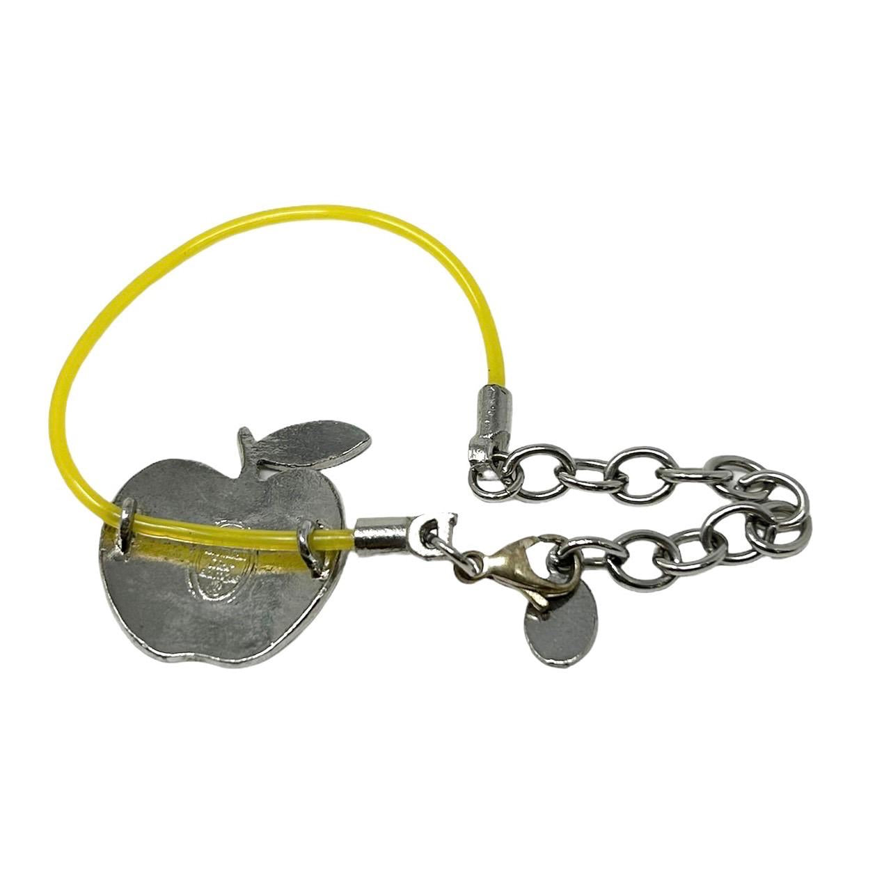 Dior Yellow Apple Logo Bracelet