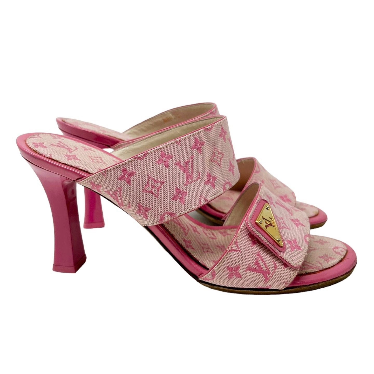 Louis vuitton cheap pink heels