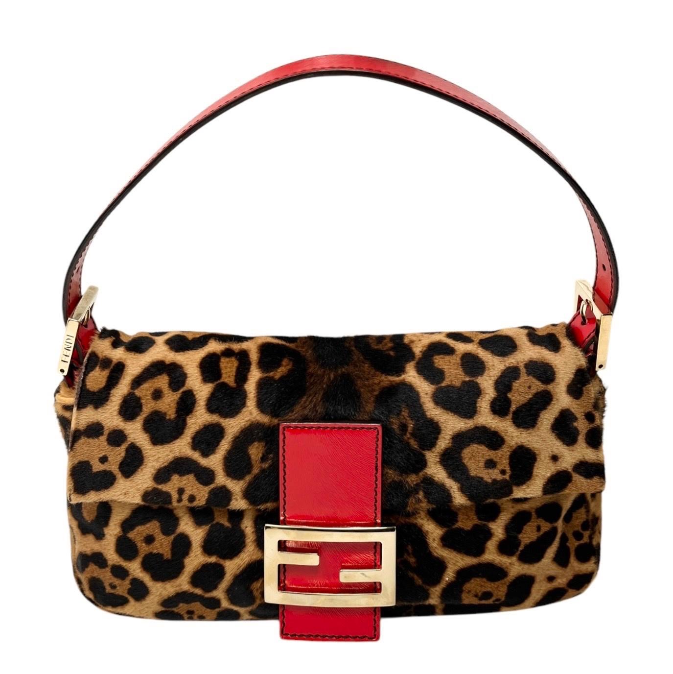 Fendi Cheetah Print Baguette Bag – Treasures of NYC