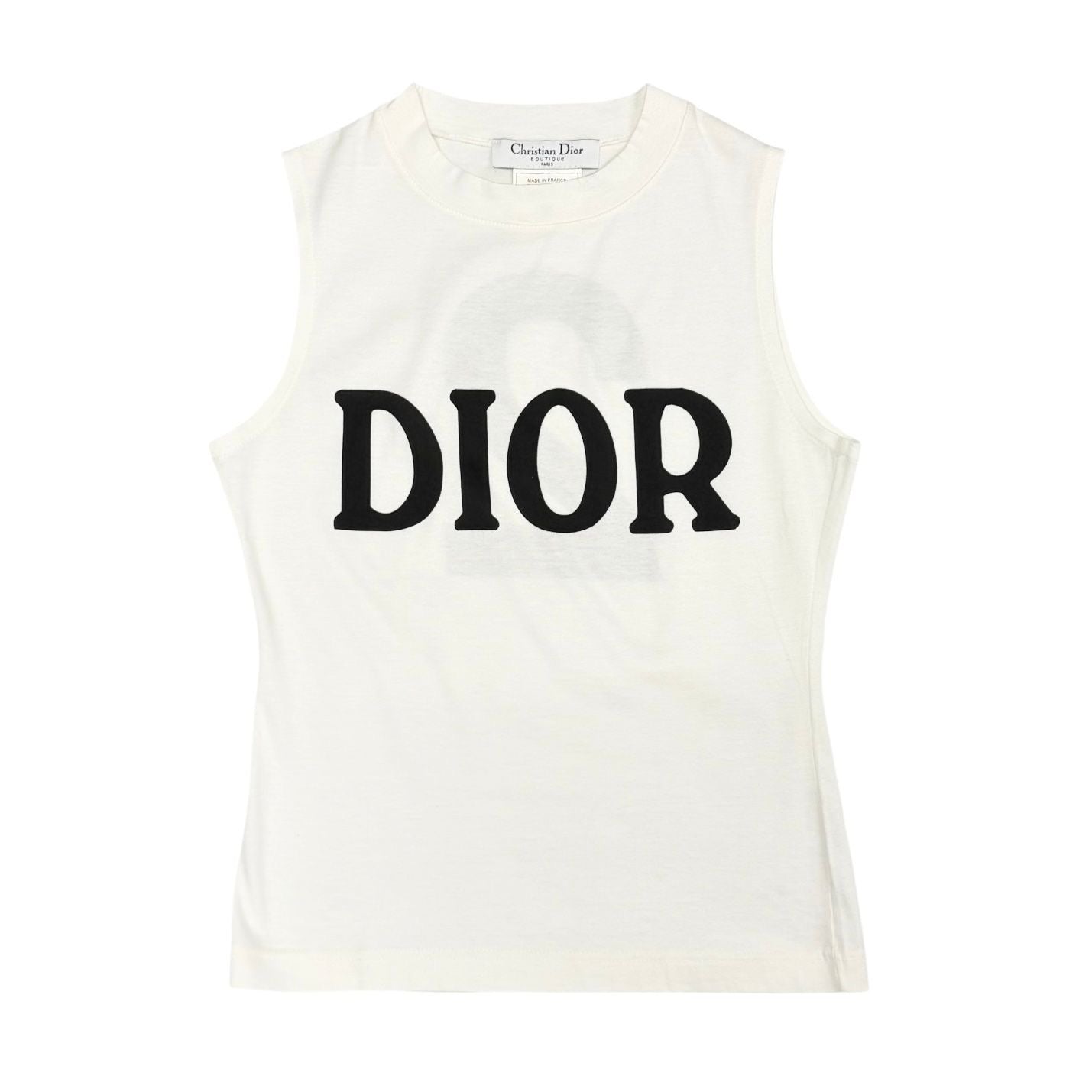 Dior White Logo Tank – Treasures of NYC