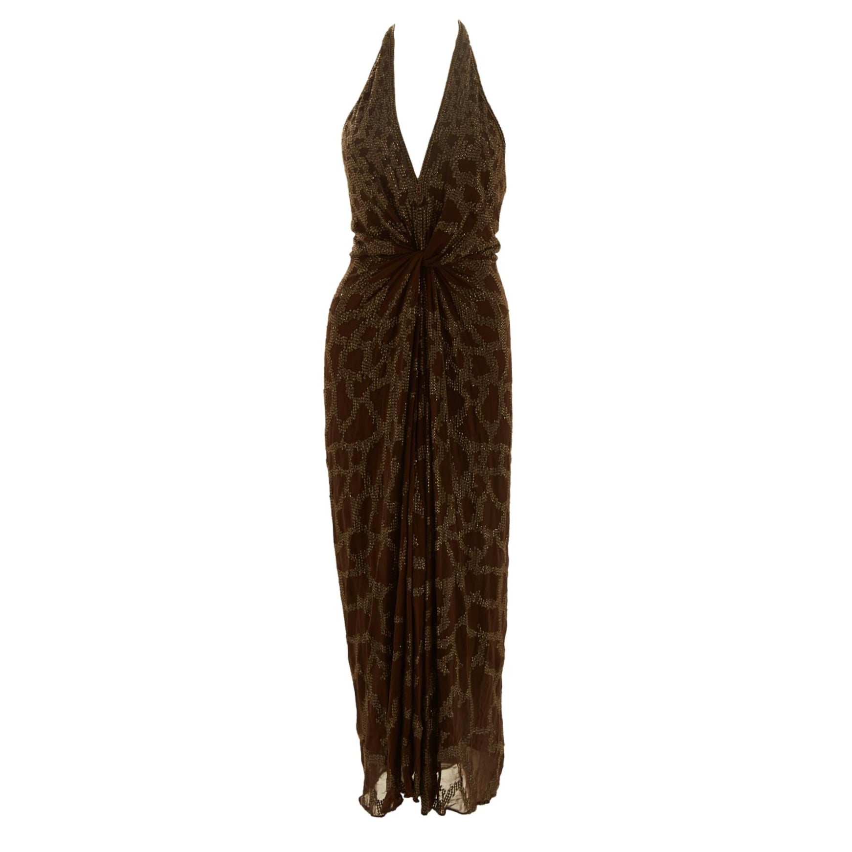 roberto cavalli sequin dress CavalliArchive