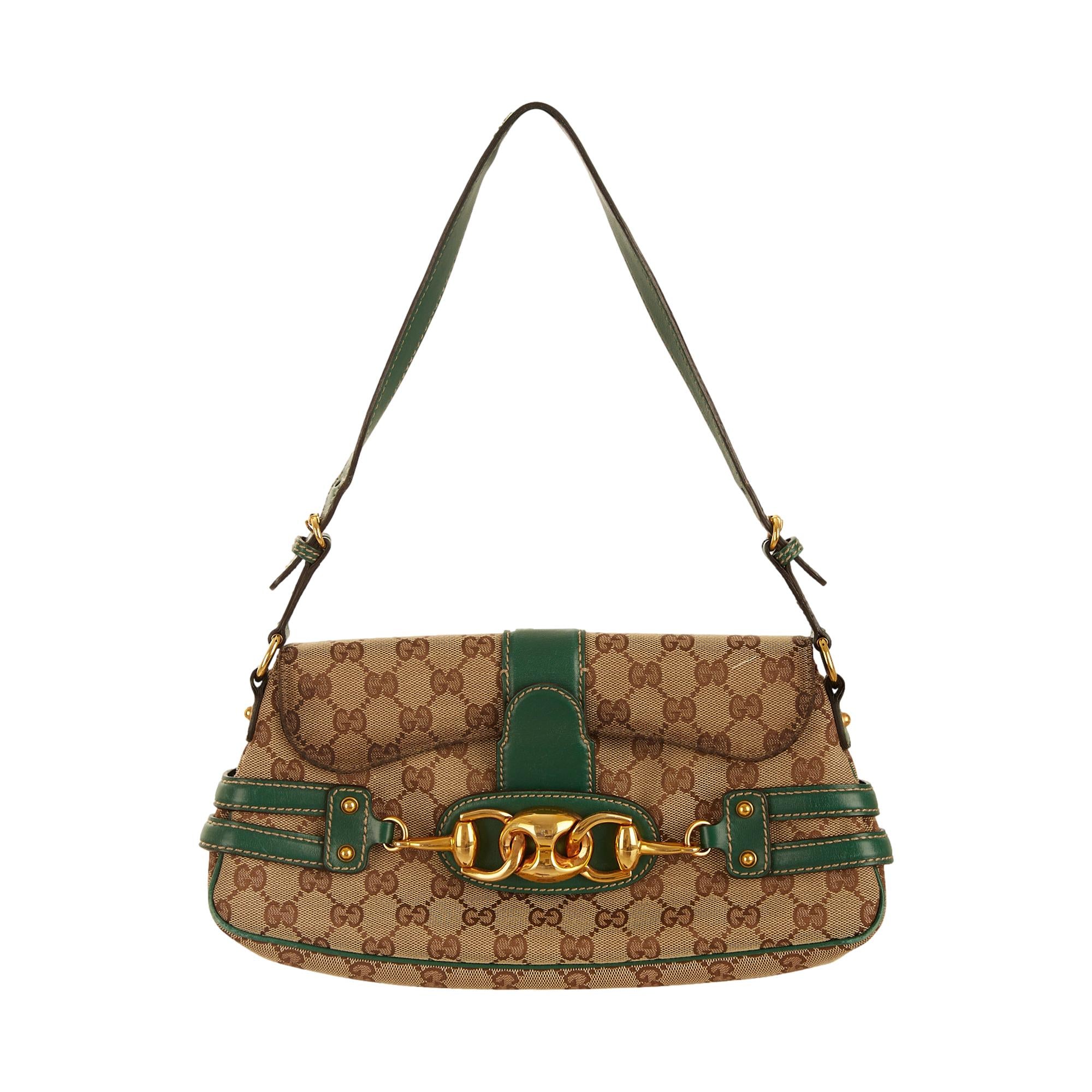 希少 Gucci Vintage Horsebit Shoulder Bag Gucci Horsebit Shoulder Bag