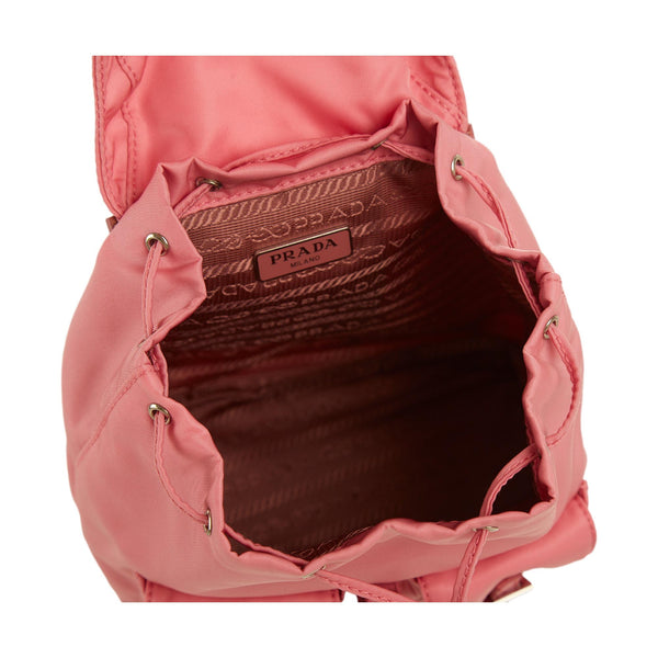 Prada Pink Mini Nylon Backpack