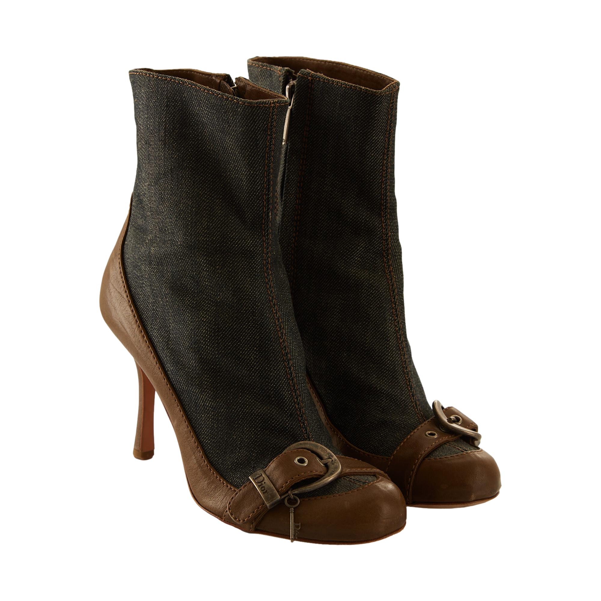 Dior Authenticated Ankle Boots