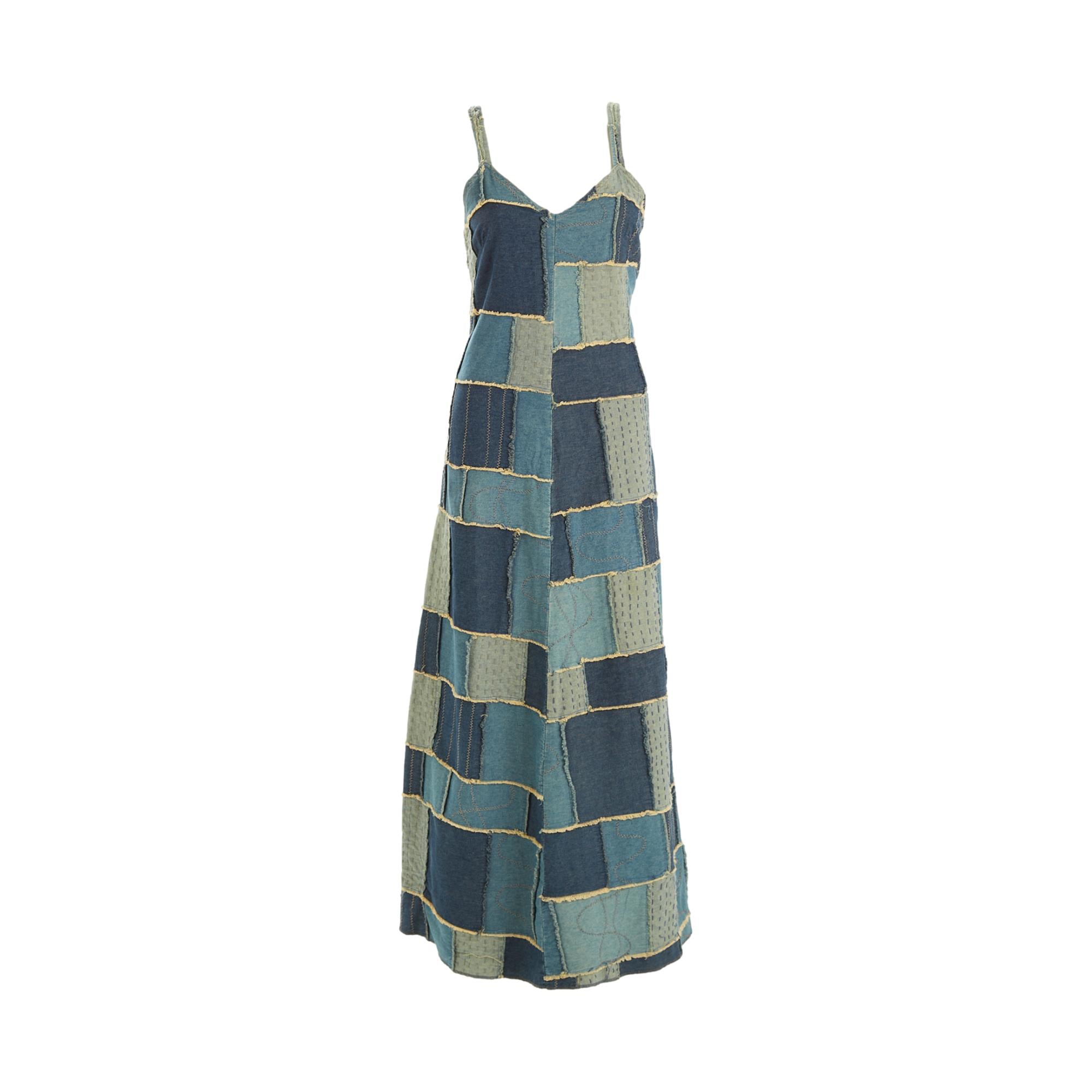 Jean Paul Gaultier Denim Patchwork Dress Jean Paul Gaultier Denim Patchwork Dress