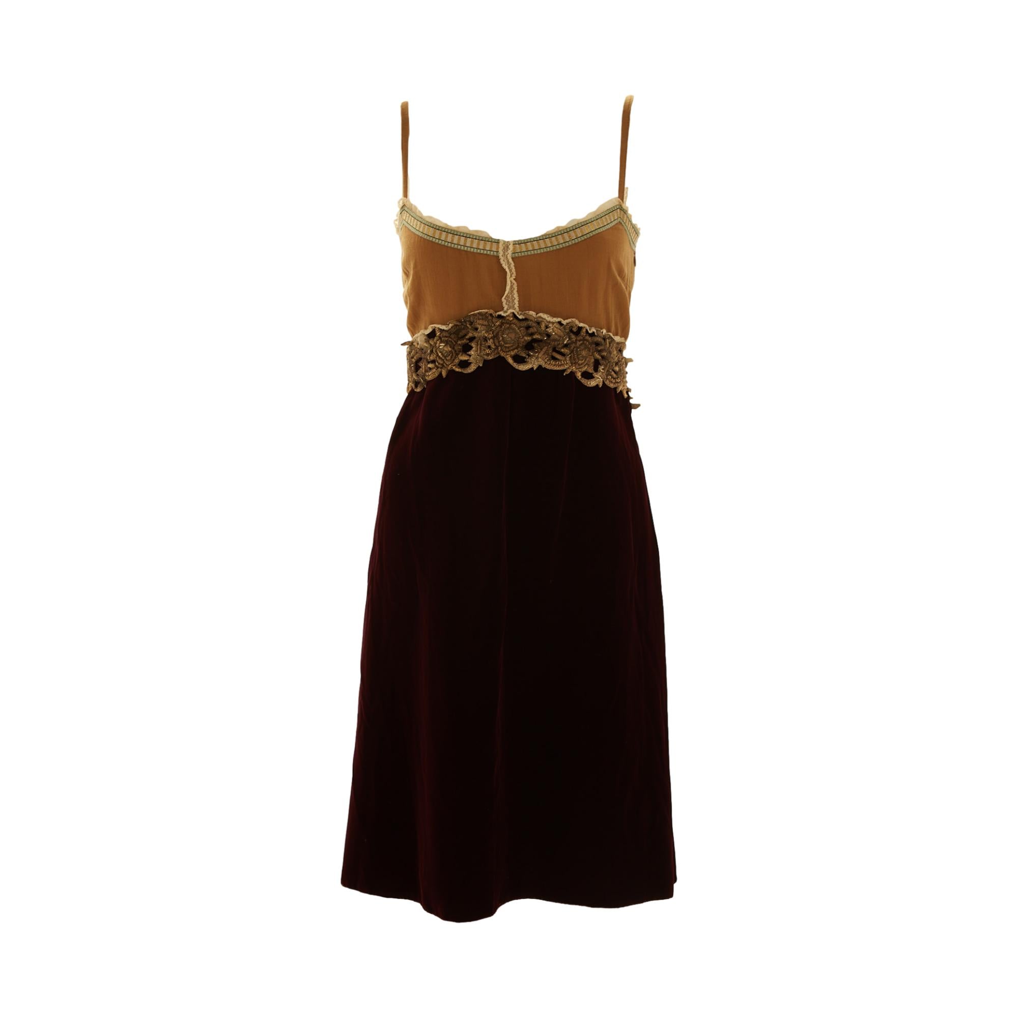 Miu Miu Velvet Applique Dress – Treasures of NYC