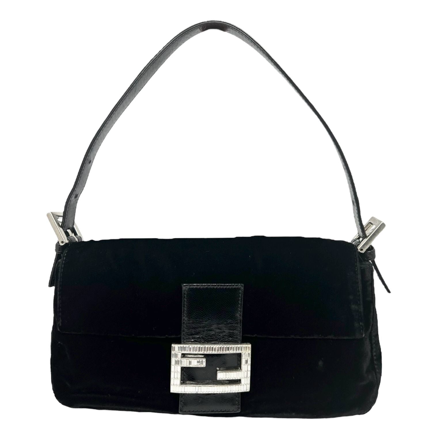 Fendi velvet baguette new arrivals