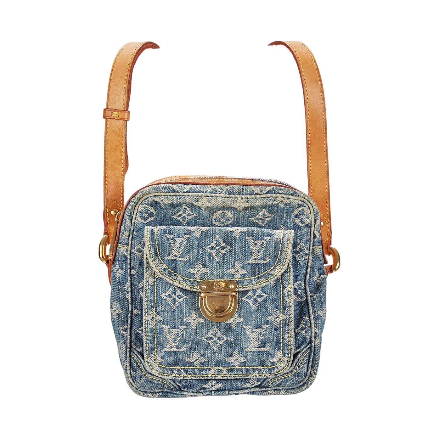 Vintage Louis Vuitton Denim Patchwork Bag – Treasures of NYC