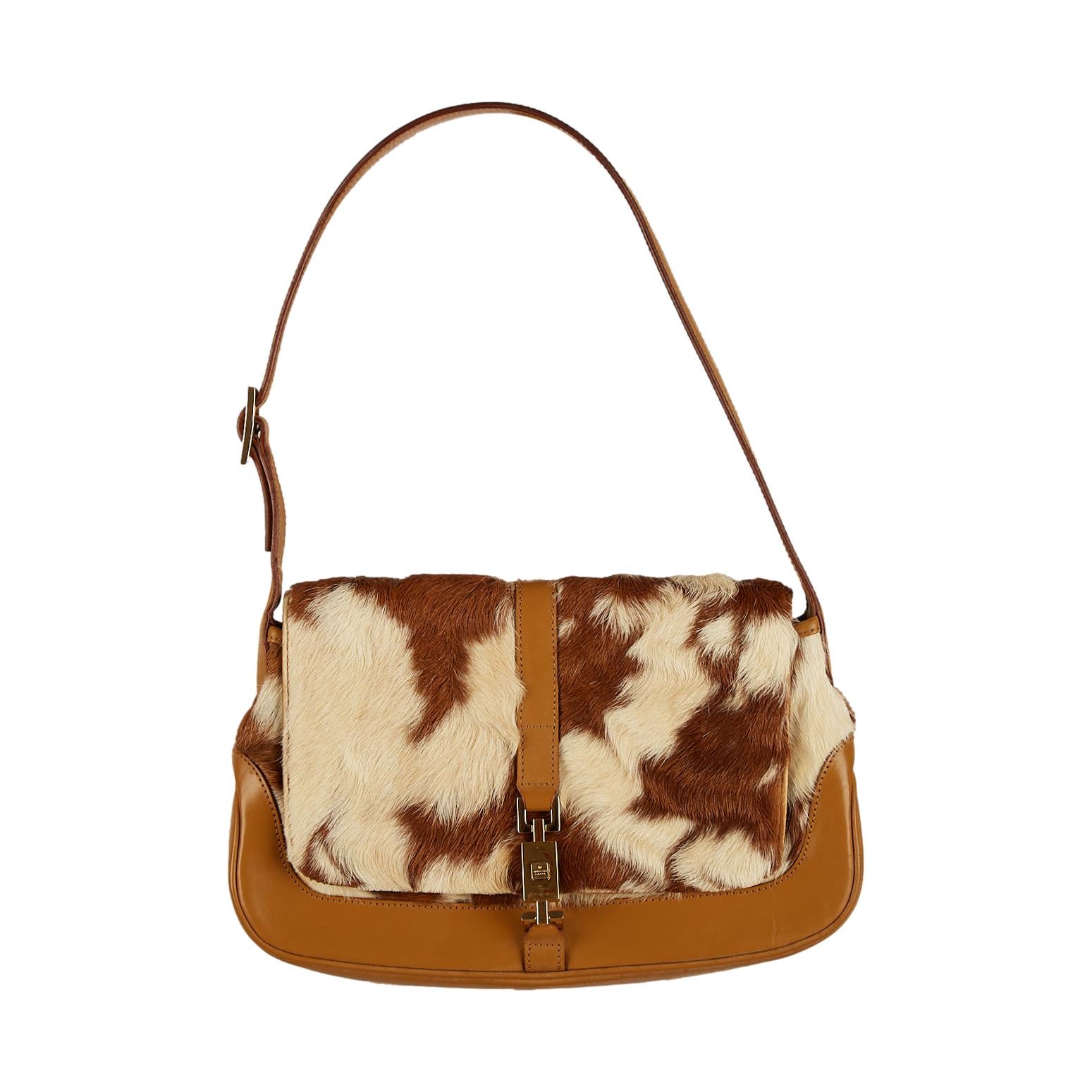 Gucci Brown Fur Jackie Bag – Treasures of NYC