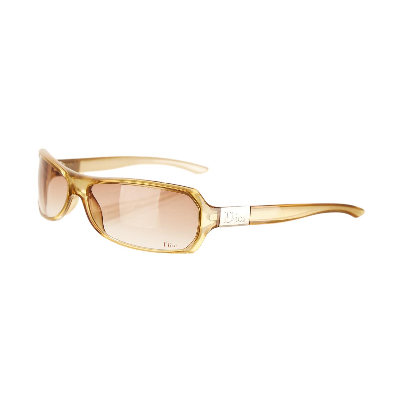 dior goggles price Dior Yellow Micro Logo Sunglasses – Treasures of NYC