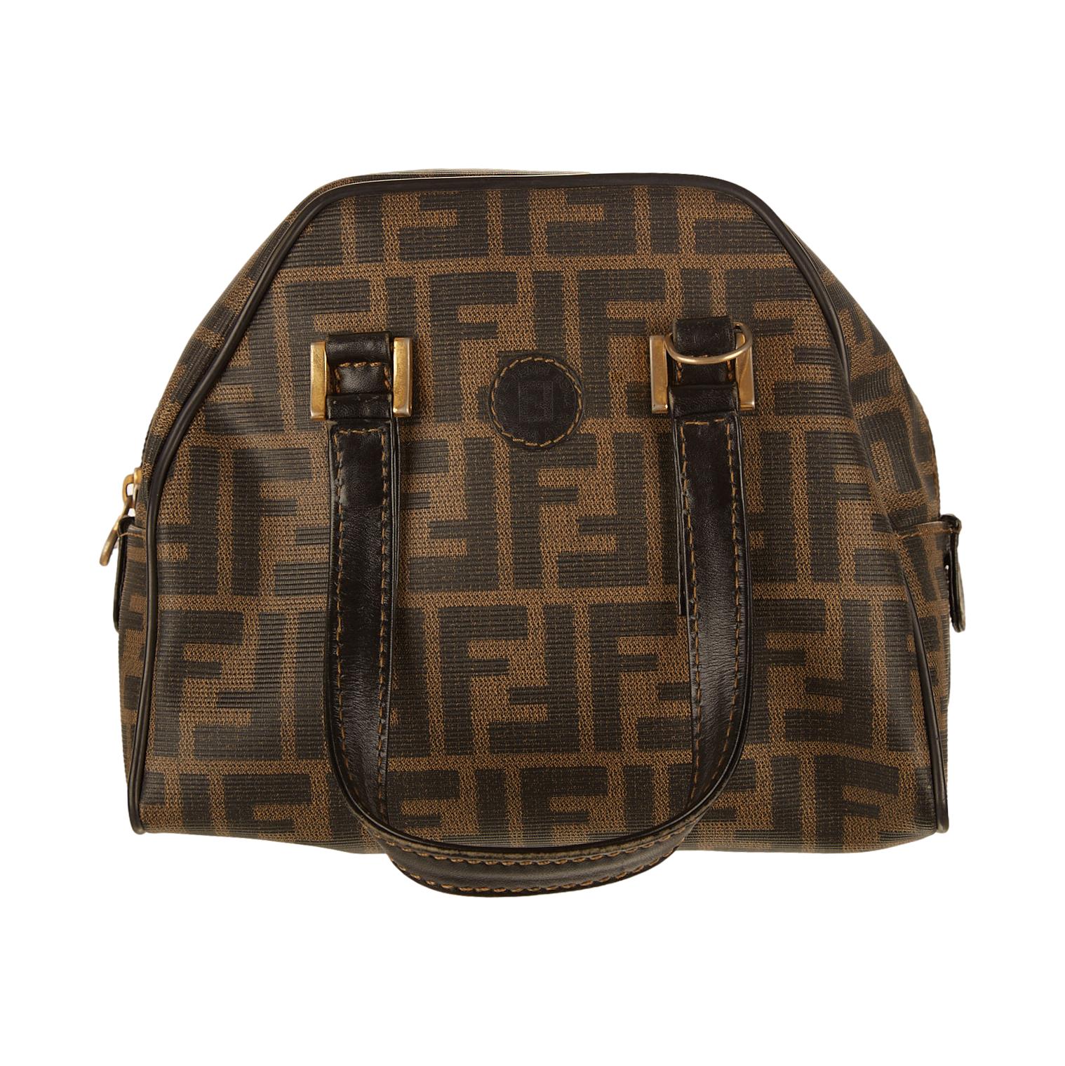 Vintage Fendi Brown Velvet Logo Spy Bag – Treasures of NYC