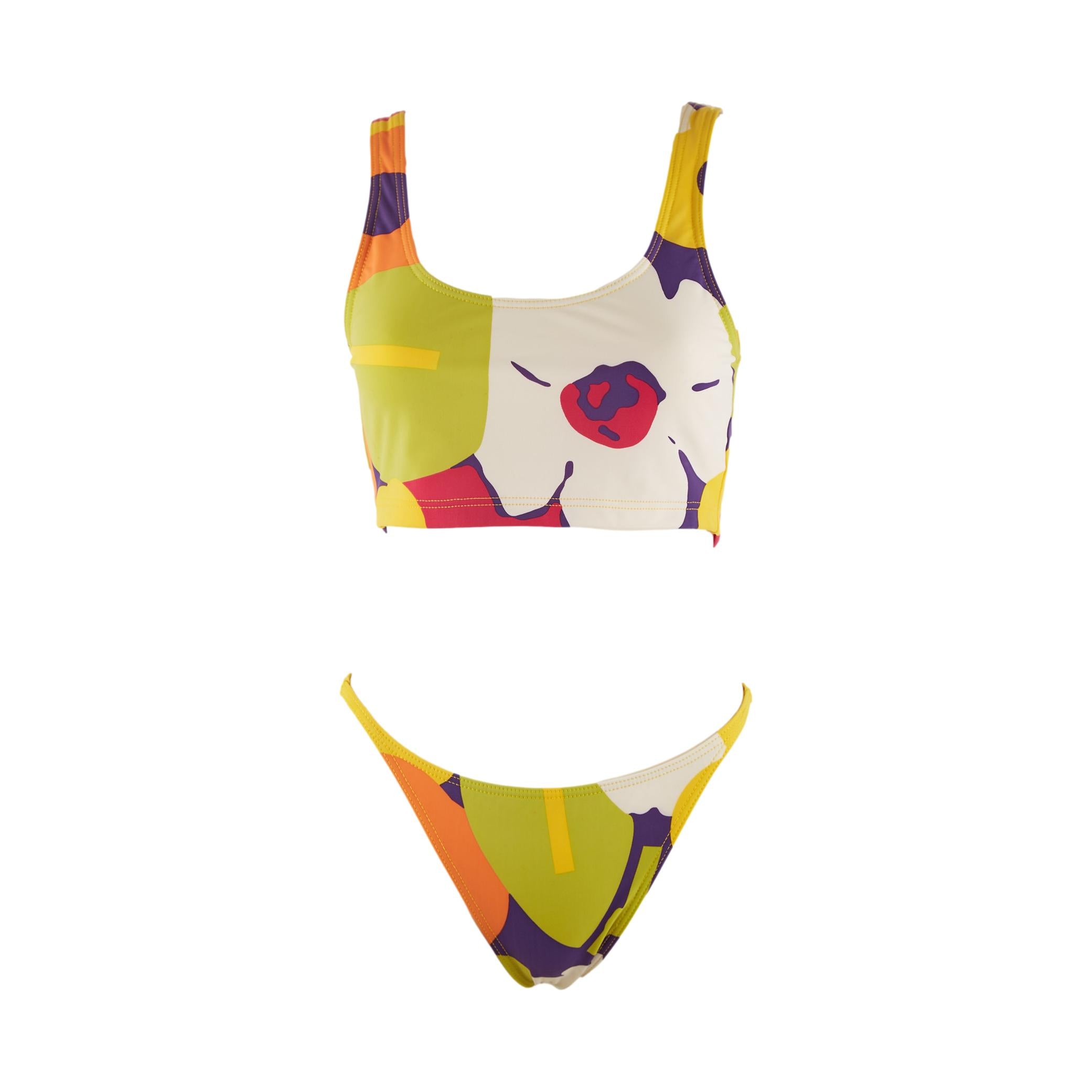 Chanel Multicolor Print Bikini Treasures of NYC