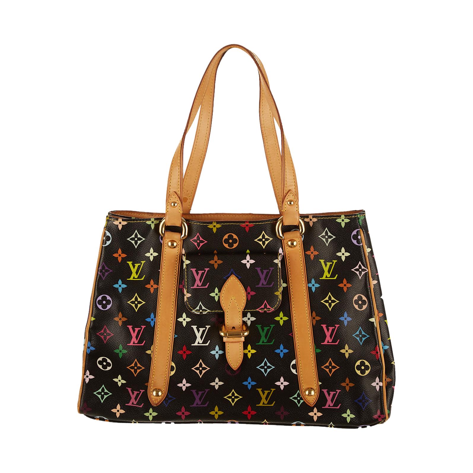 Louis Vuitton Monogram Multicolor Annie MM Black - Black Totes, Handbags -  LOU516290