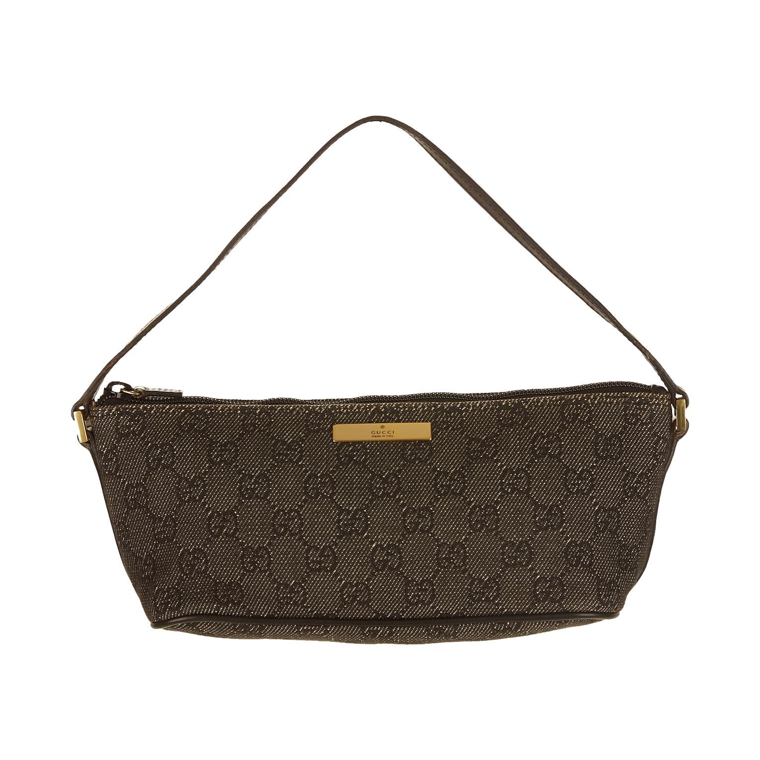 Gucci Black Logo Mini Shoulder Bag – Treasures of NYC display picture 3