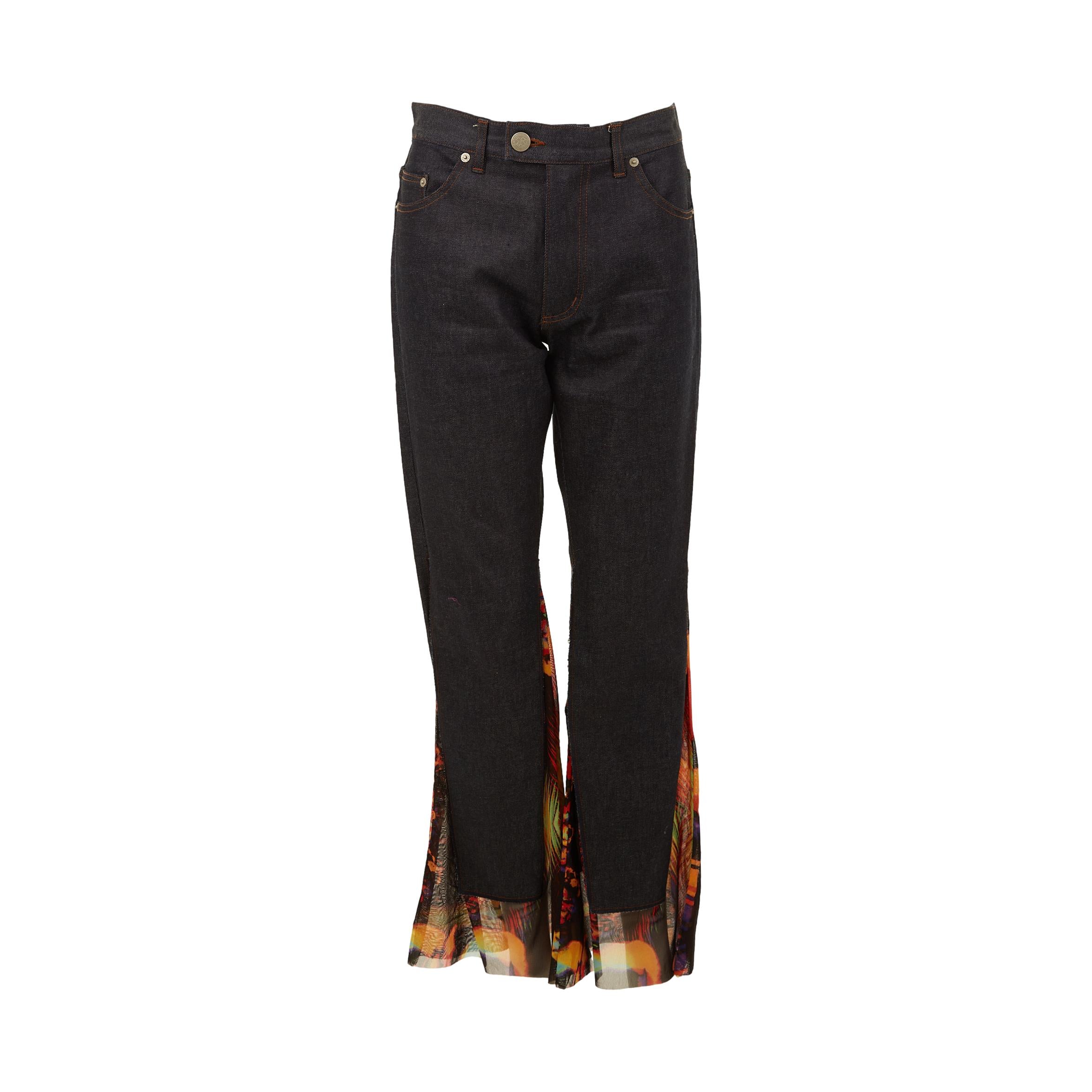 Vintage Jean Paul Gaultier Flair Denim Pants – Treasures of NYC