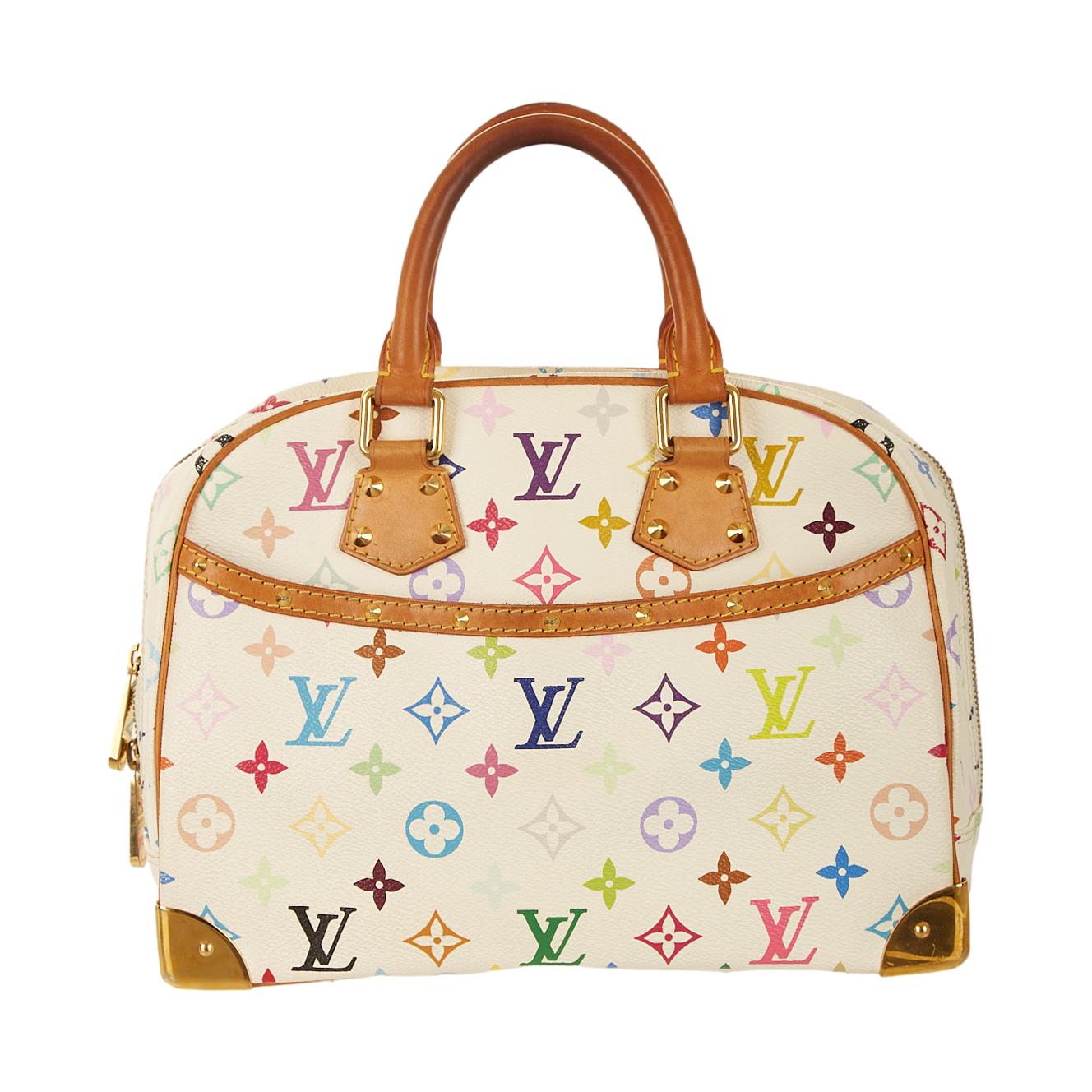 Louis Vuitton Monogram Multicolore Trouville Bag - Black Handle Bags,  Handbags - LOU808068