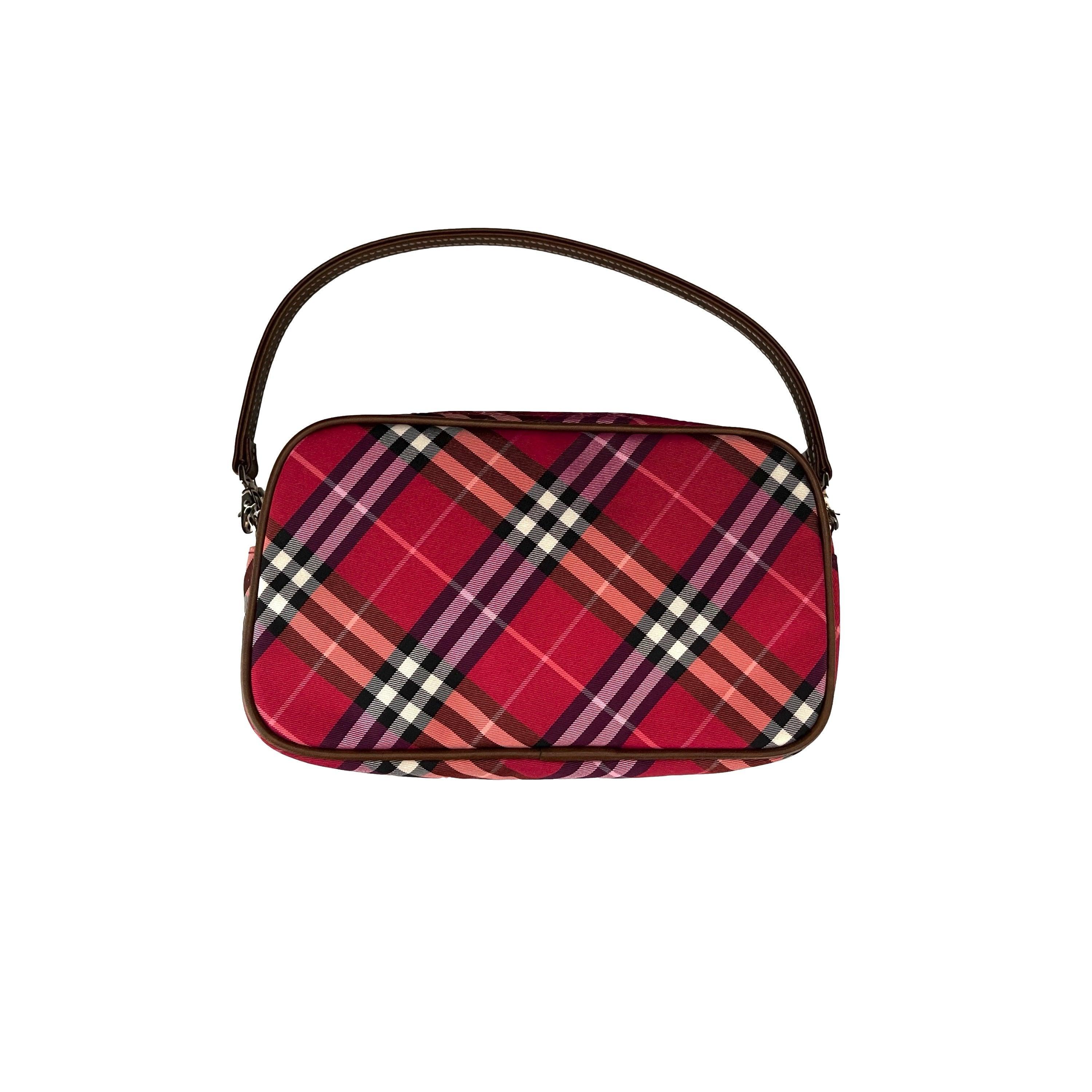 Vintage Burberry Classic Red Mini Shoulder Bag – Treasures of NYC