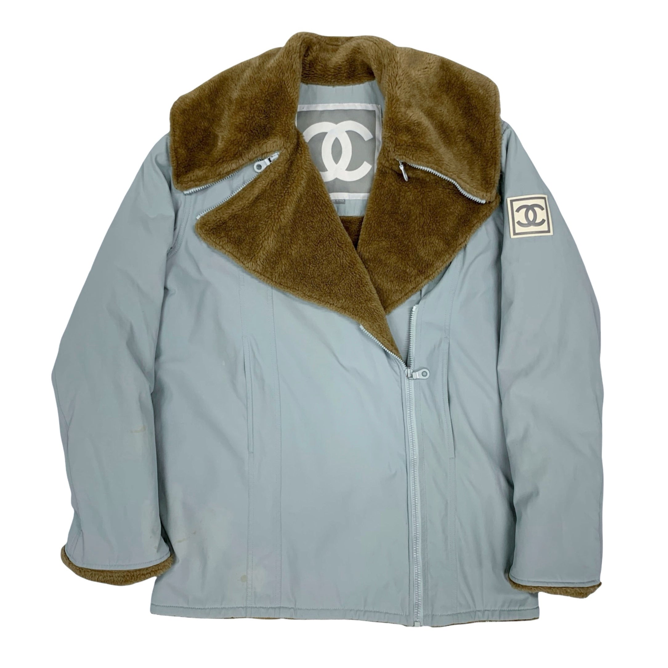 Vintage Chanel Baby Blue Puffer Coat – Treasures of NYC