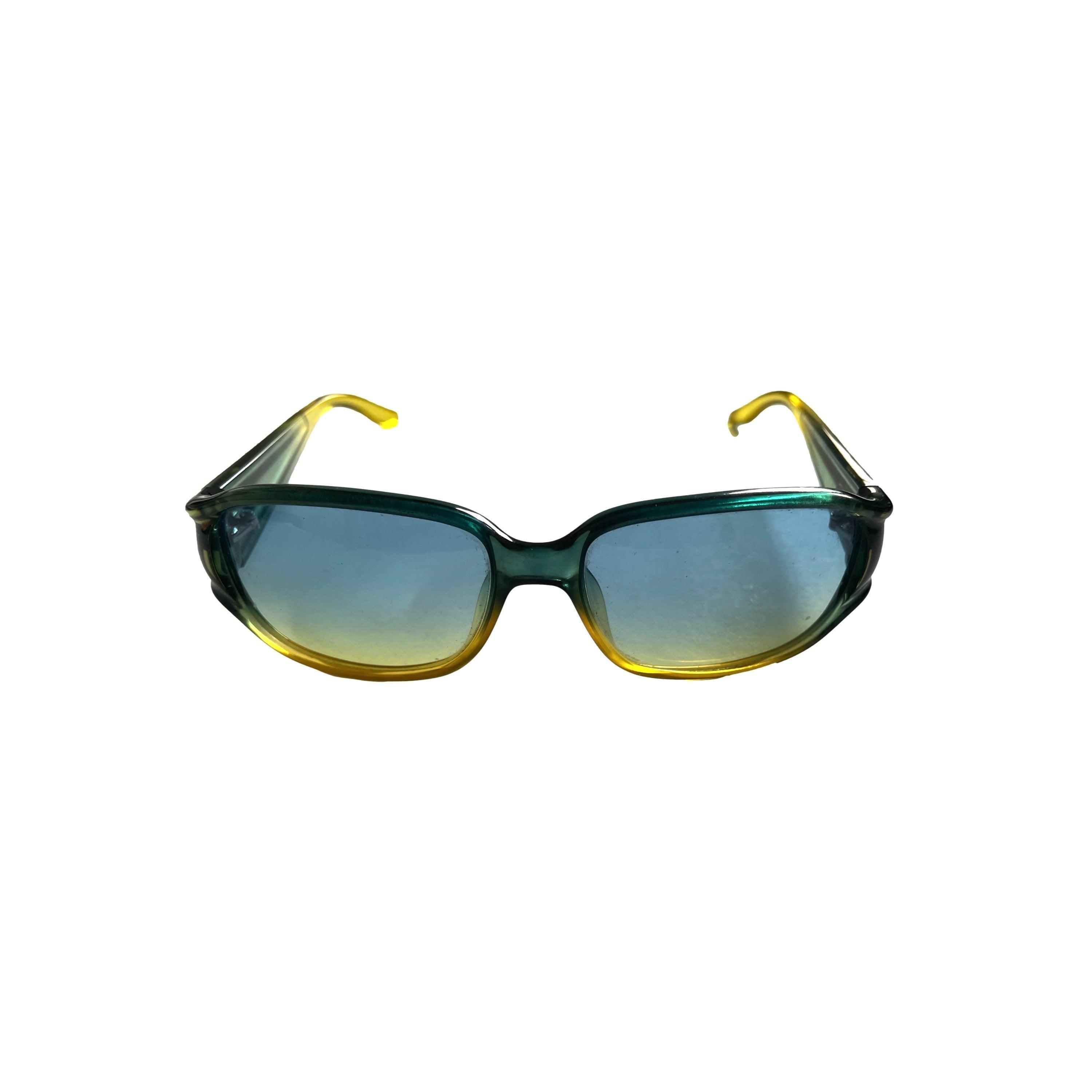 Dior ombré blue Sunglasses DIOR DiorB23 S1I XXS (53 - 19) with Blue lenses and Black  main image 2