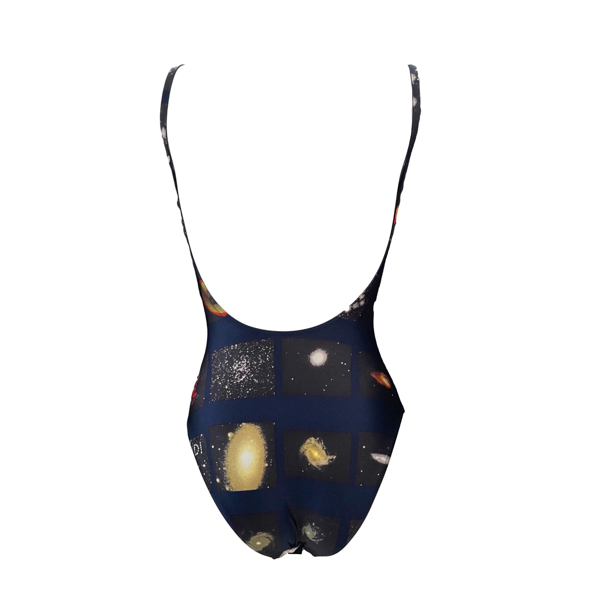 Fendi Navy Constellation One Piece - Swimwear