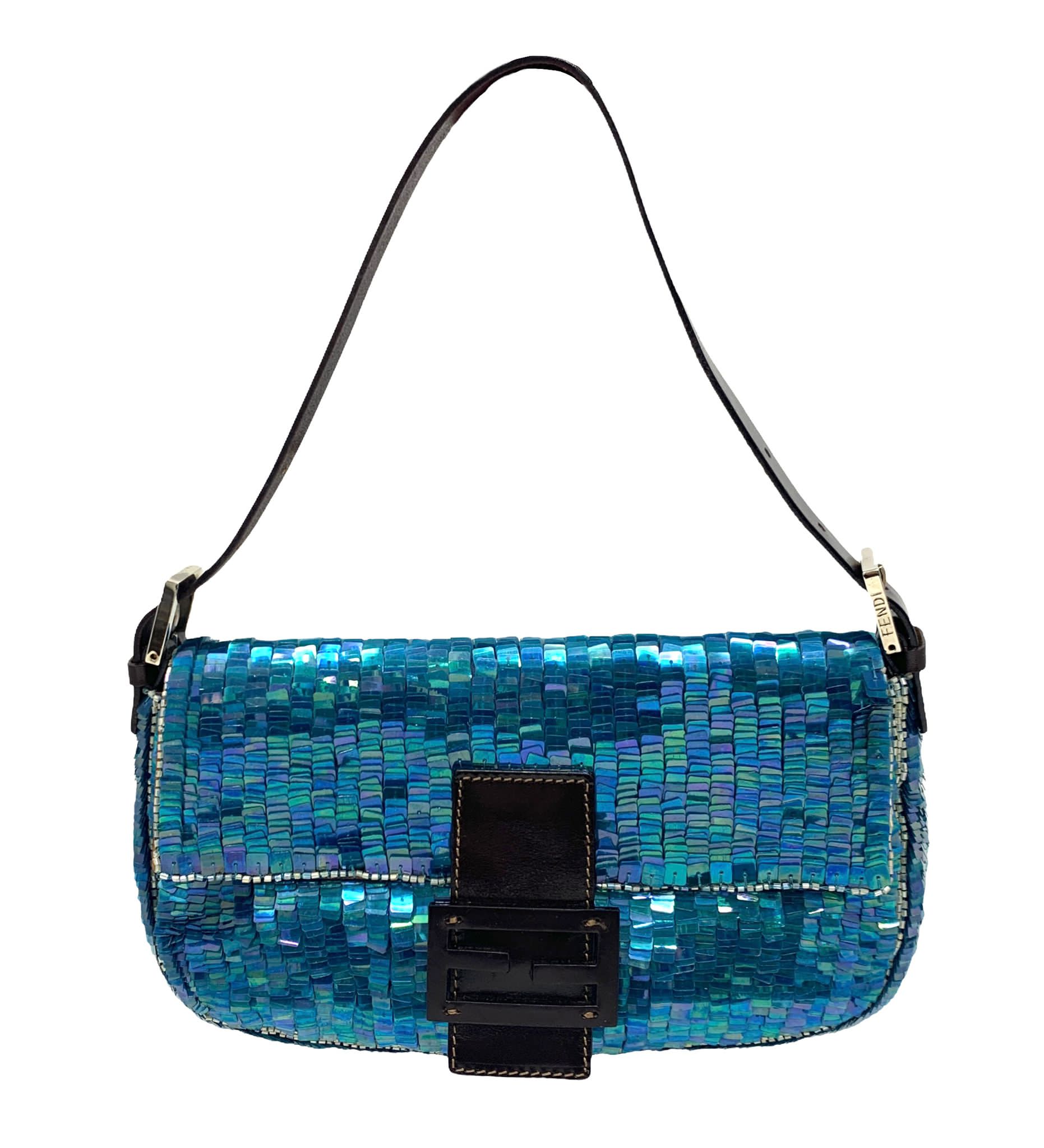 Fendi Baguette Sequins Crystal Bag for Sale in Yorba Linda, CA