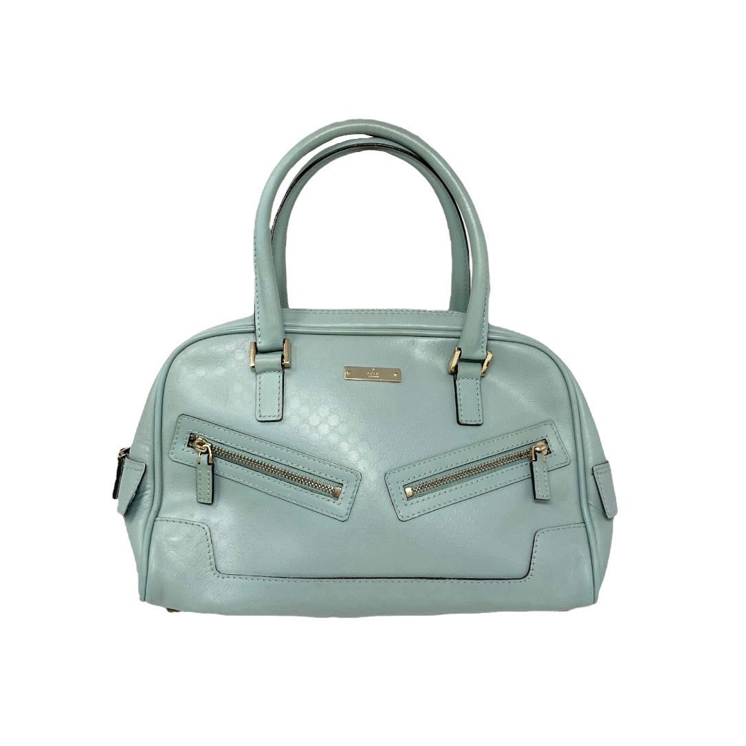 Vintage Gucci Baby Blue Mini Shoulder Bag – Treasures of NYC