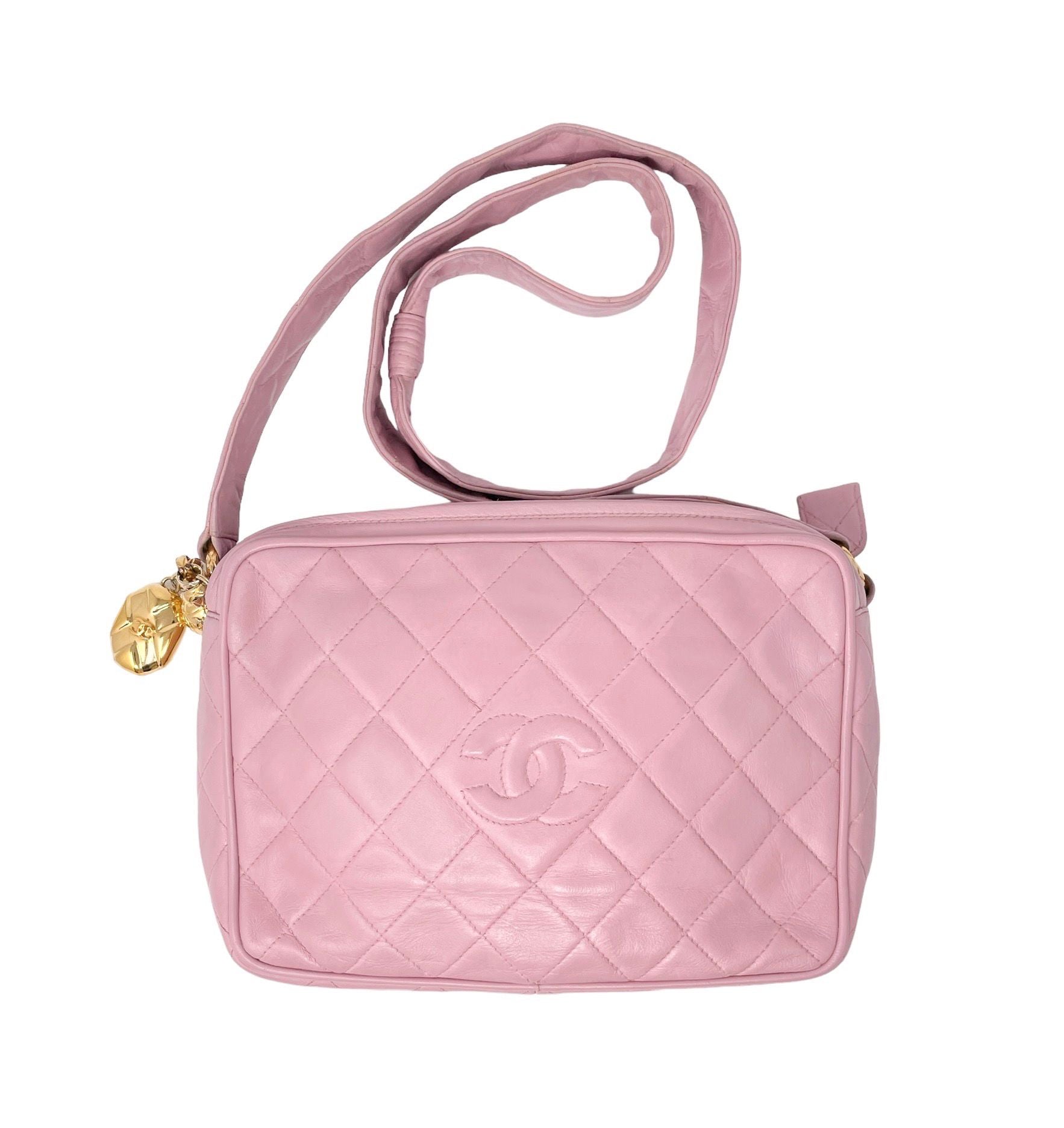 Treasures of NYC - Chanel Baby Pink Charm Mini Bag