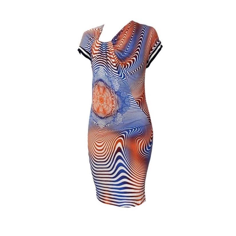 Jean Paul Gaultier Illusion Stretch Dress - Apparel