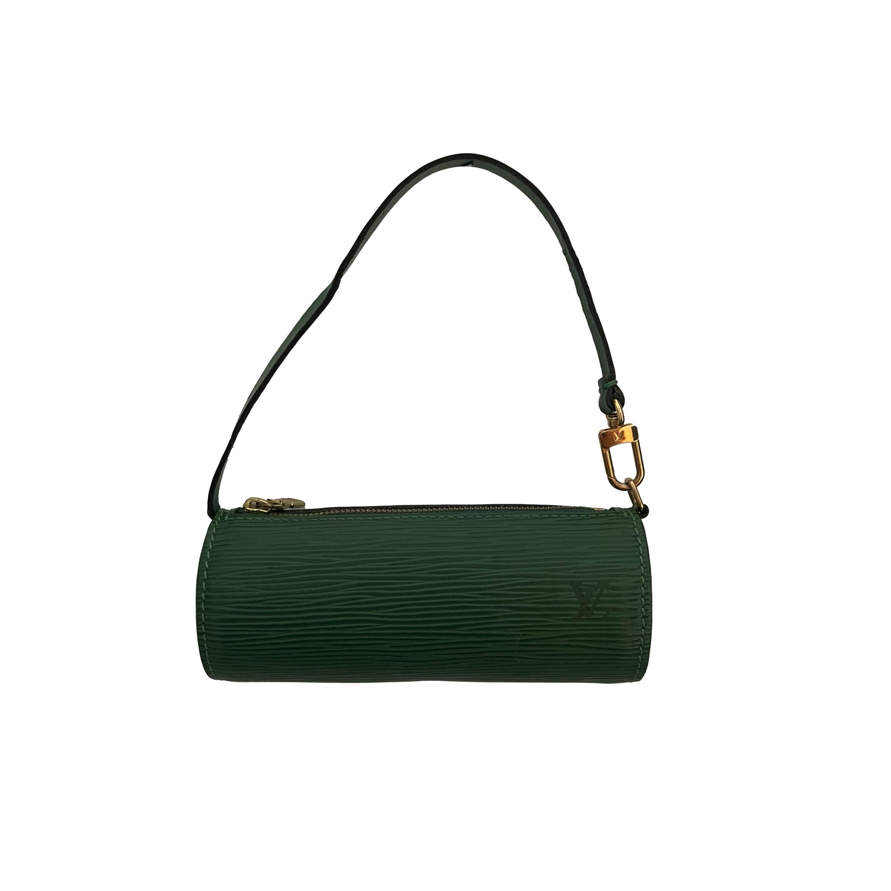 Louis Vuitton Green Epi Micro Cylinder Bag