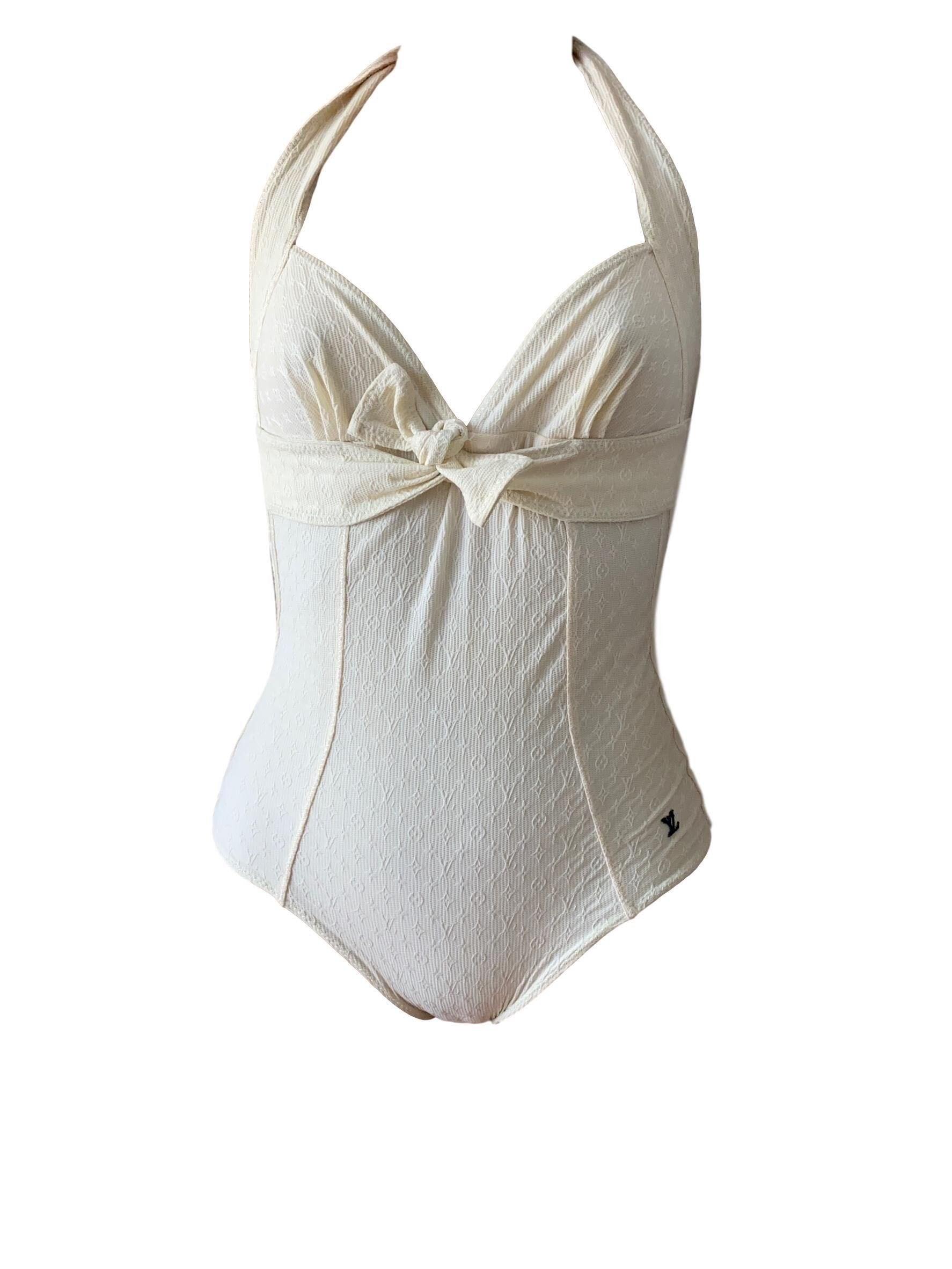 Vintage Louis Vuitton White Damier Bikini – Treasures of NYC