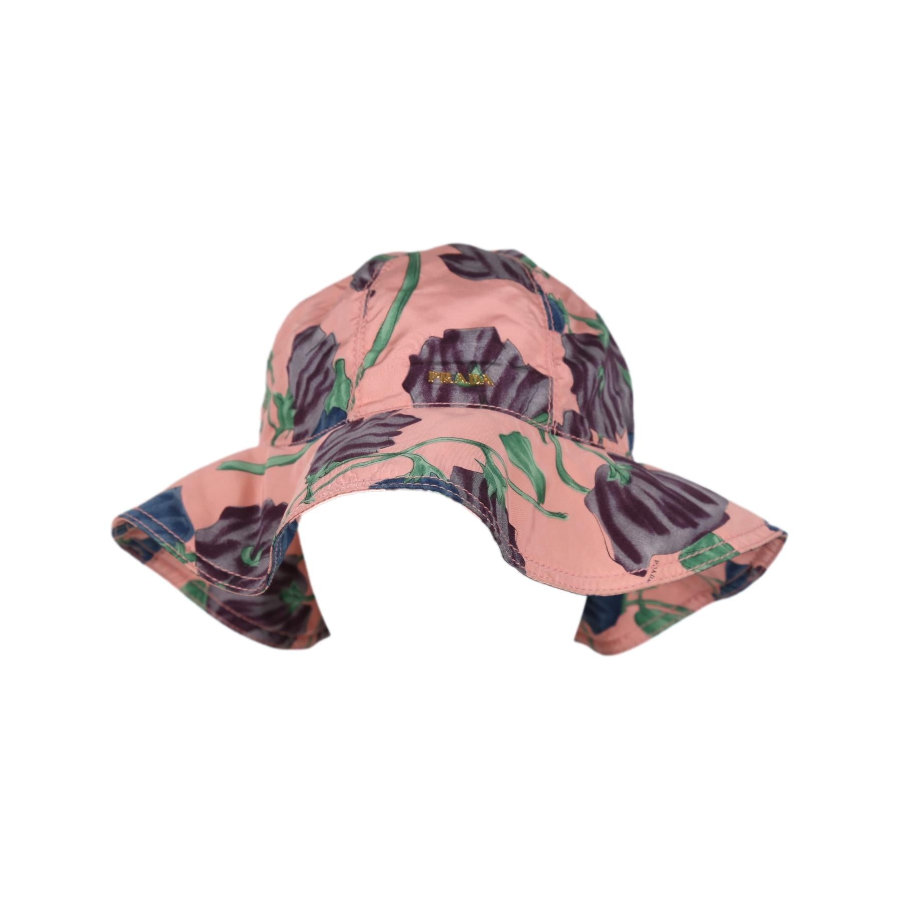 Treasures of NYC - Prada Pink Floral Bucket Hat