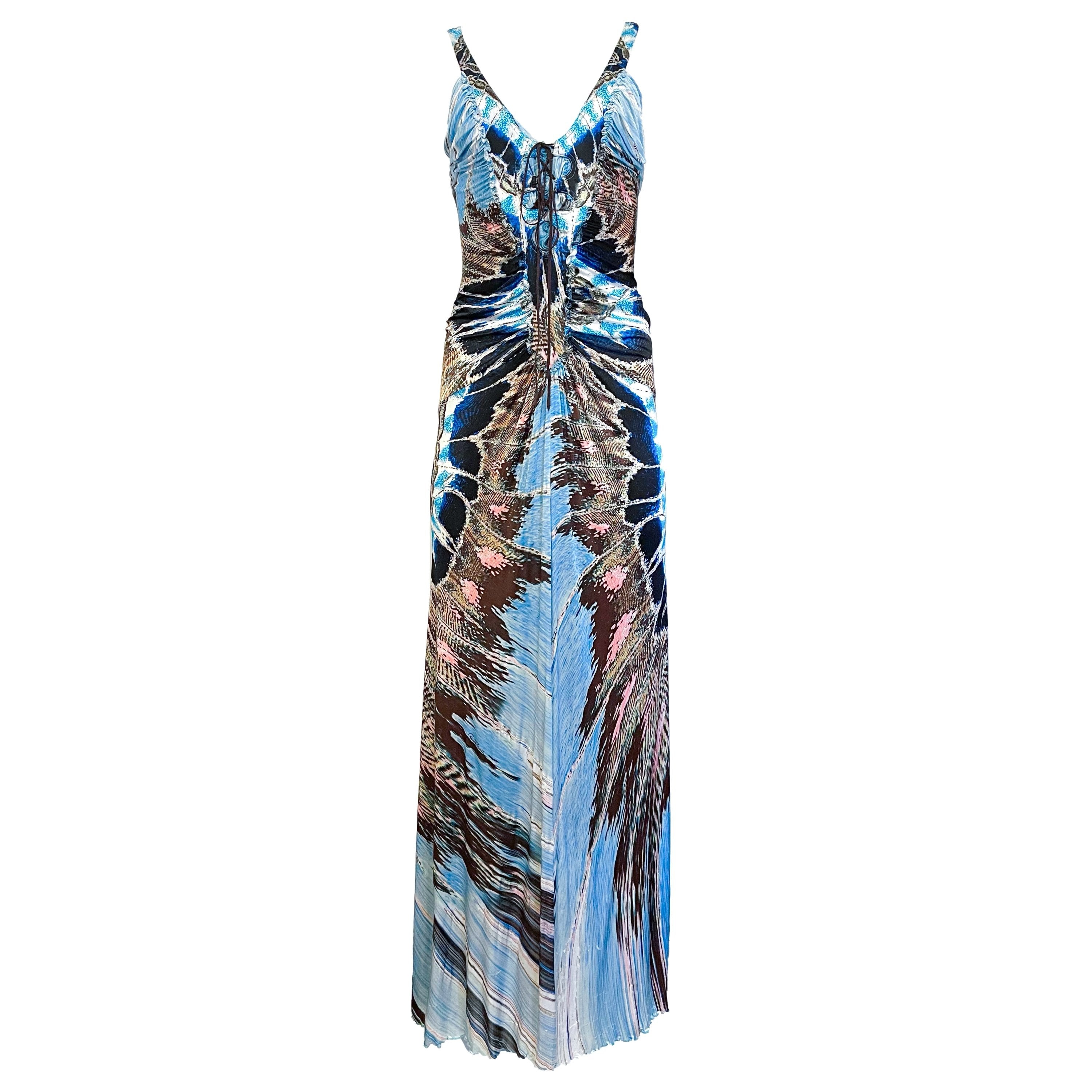 Treasures of NYC - Roberto Cavalli Silk Tie Front Dress Treasures of NYC - Roberto Cavalli Silk Tie Front Dress