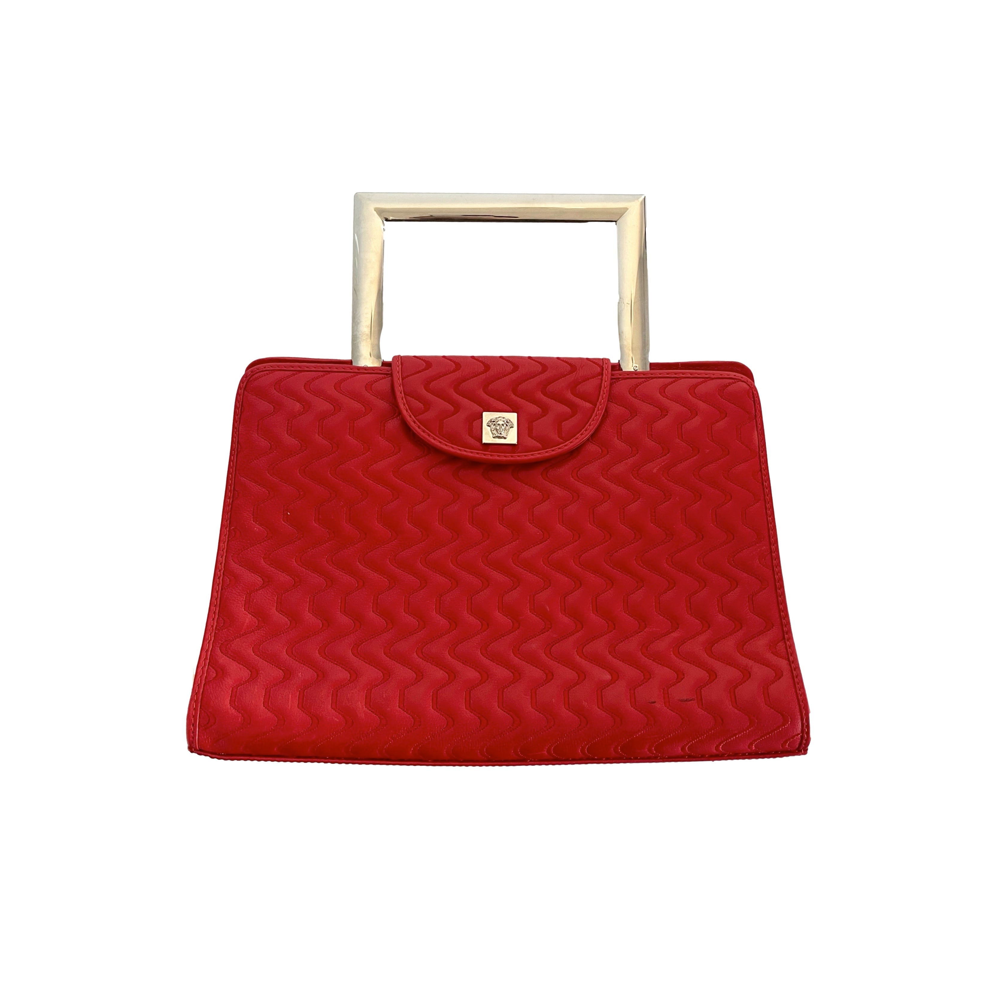 Versace Red Handbags