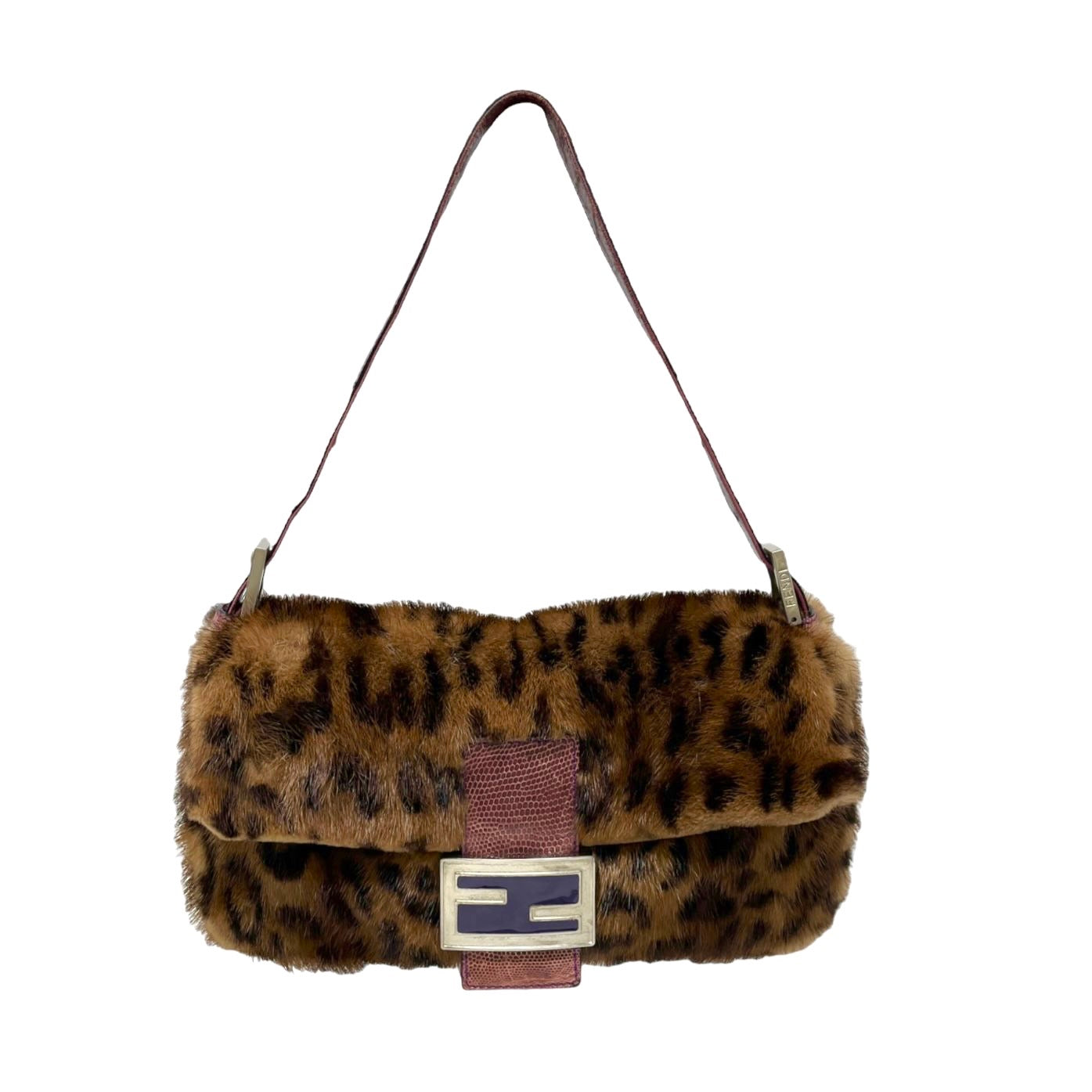 Fendi Cheetah Fur Baguette