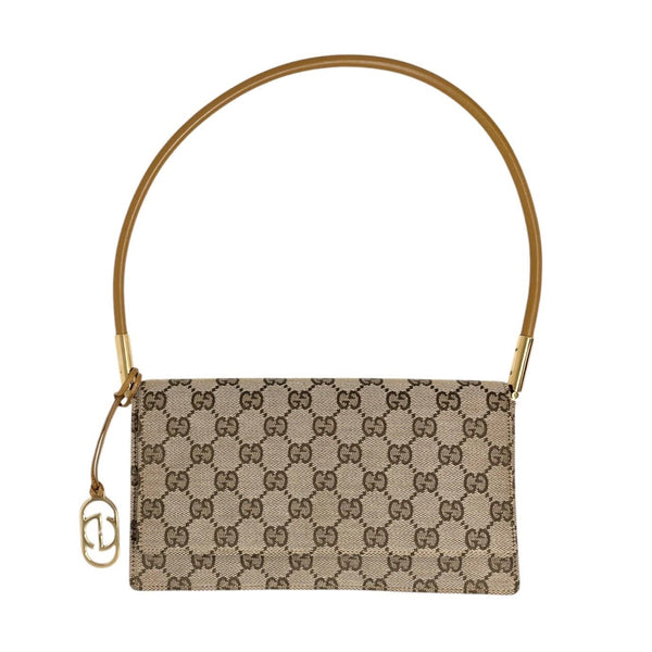 Gucci Tan Logo Shoulder Bag