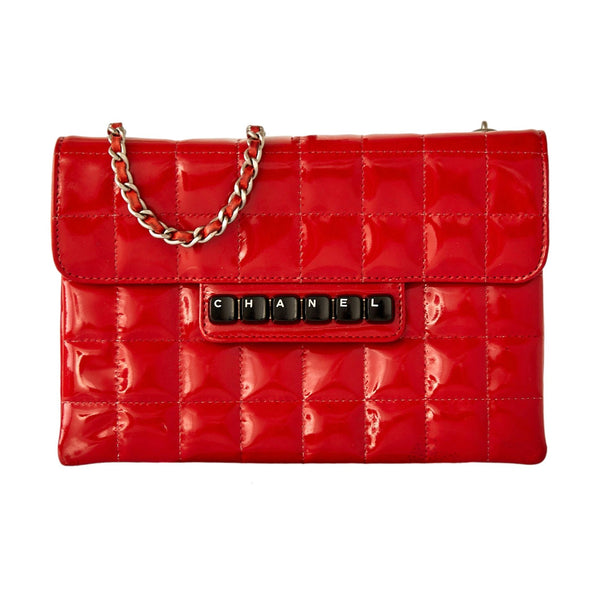 Chanel Red Logo Keys Mini Shoulder Bag