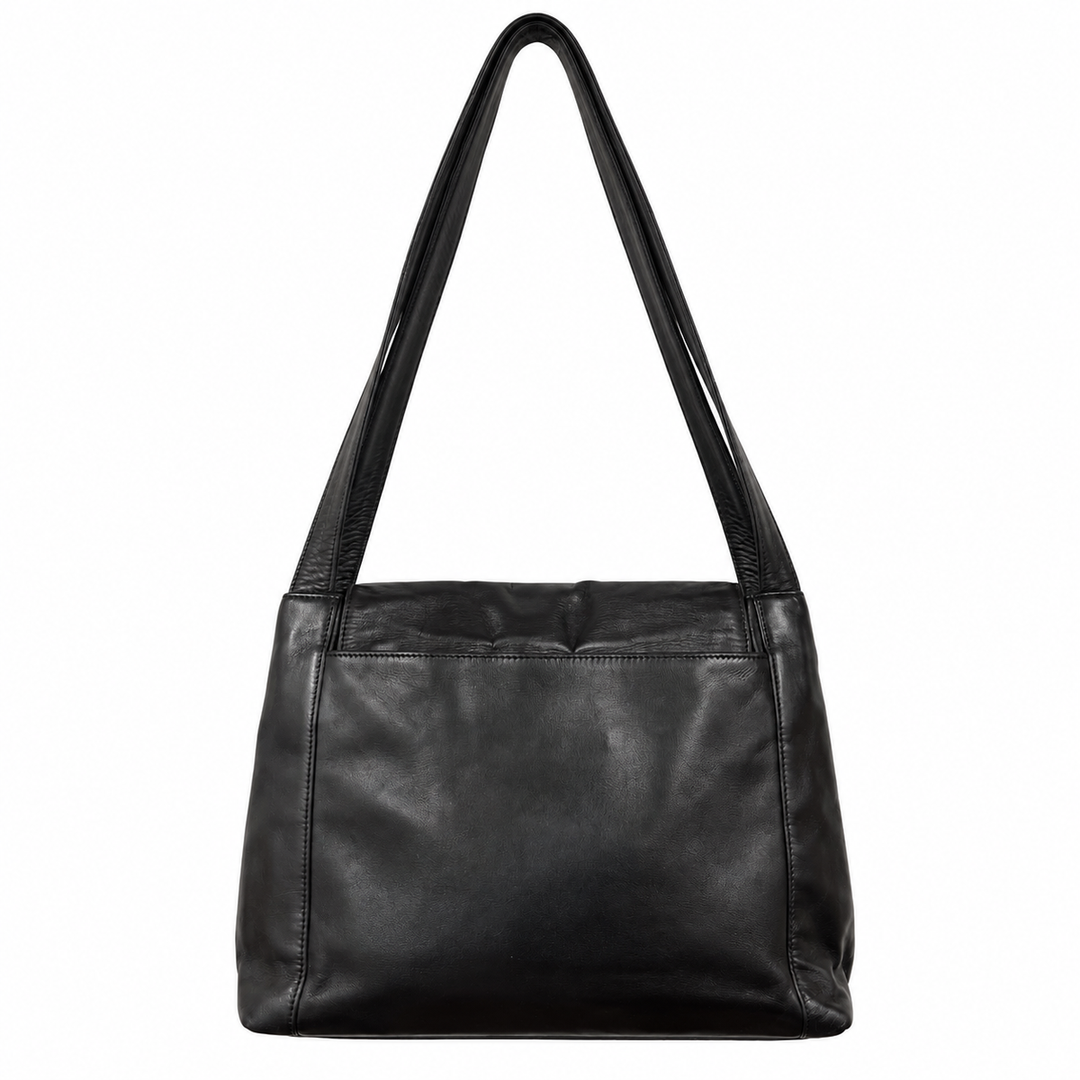 Chanel Black Leather Shoulder Bag