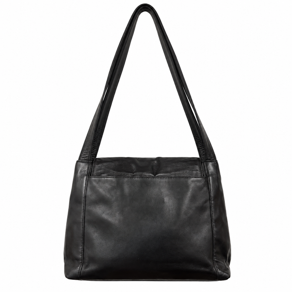 Chanel Black Leather Shoulder Bag
