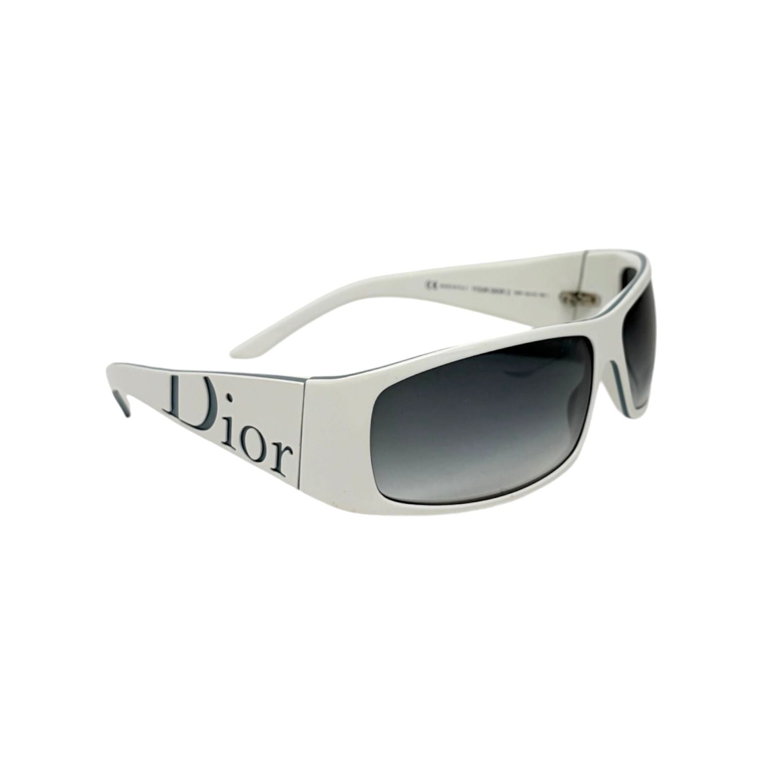 Dior White Logo Sunglasses