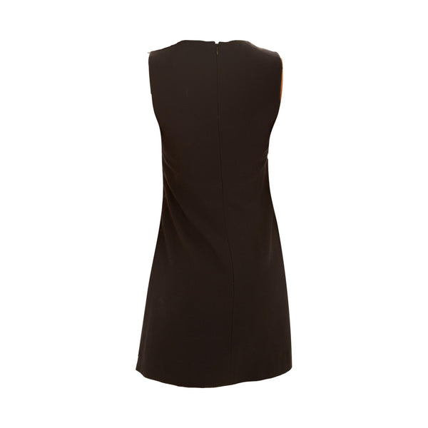 Chanel Navy Dress + Cropped Blazer Set