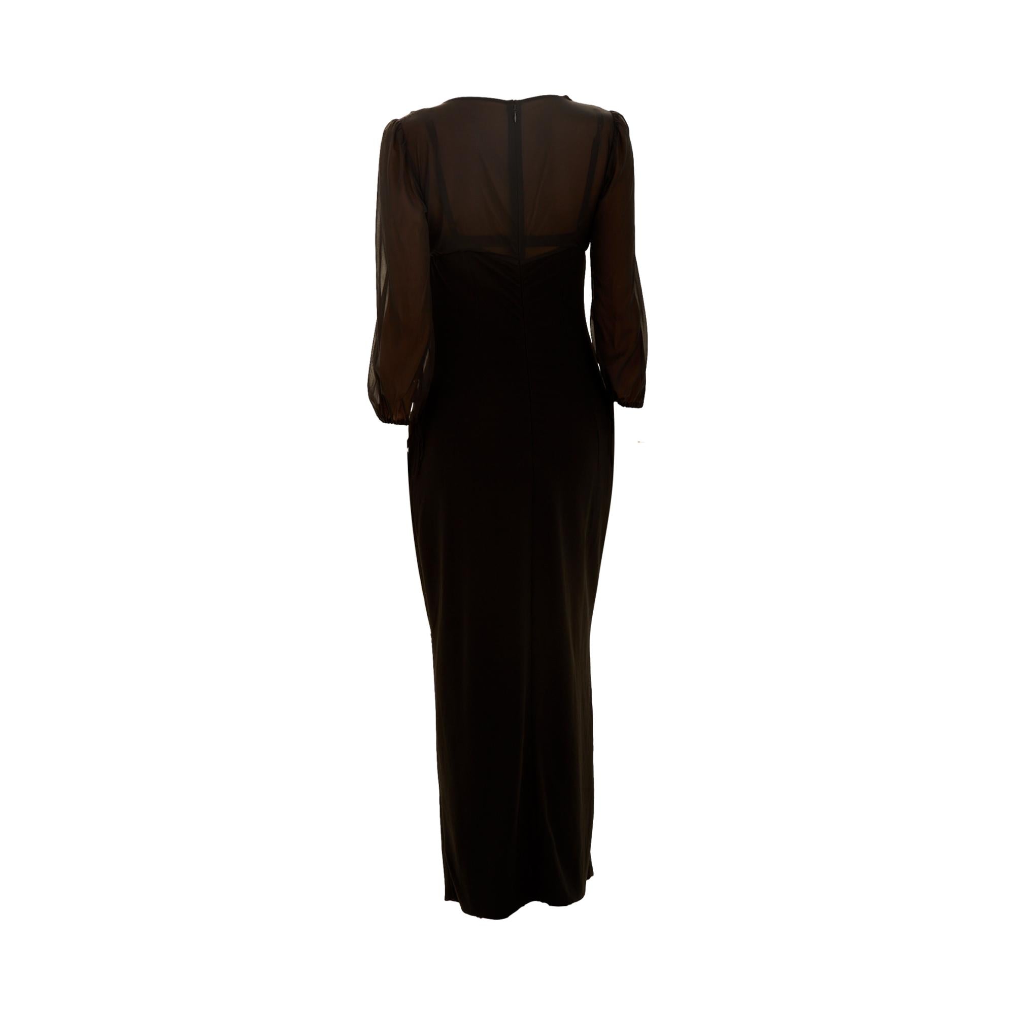 Dolce & Gabbana Black Peasant Dress Treasures of NYC Dolce & Gabbana Black Peasant Dress Treasures of NYC